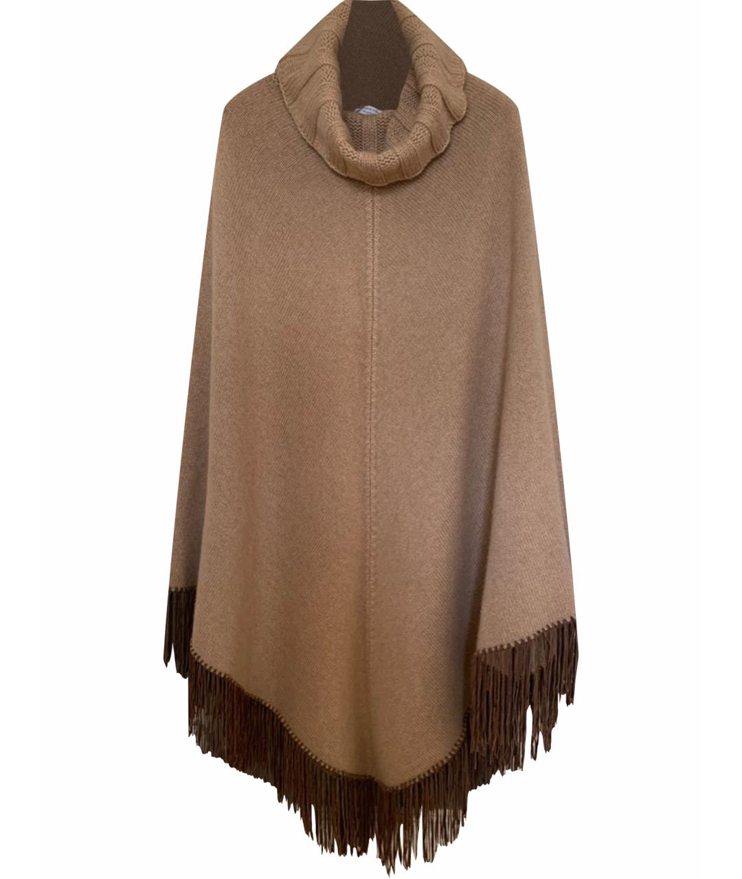 BRUNELLO CUCINELLI Бежевый кашемировый джемпер / свитер, фото 1