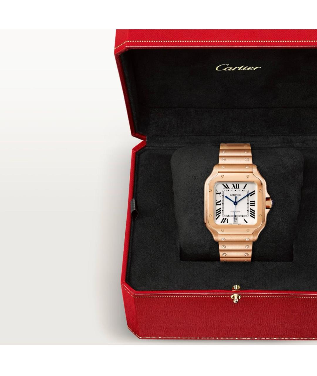 CARTIER Розовые часы из розового золота, фото 6