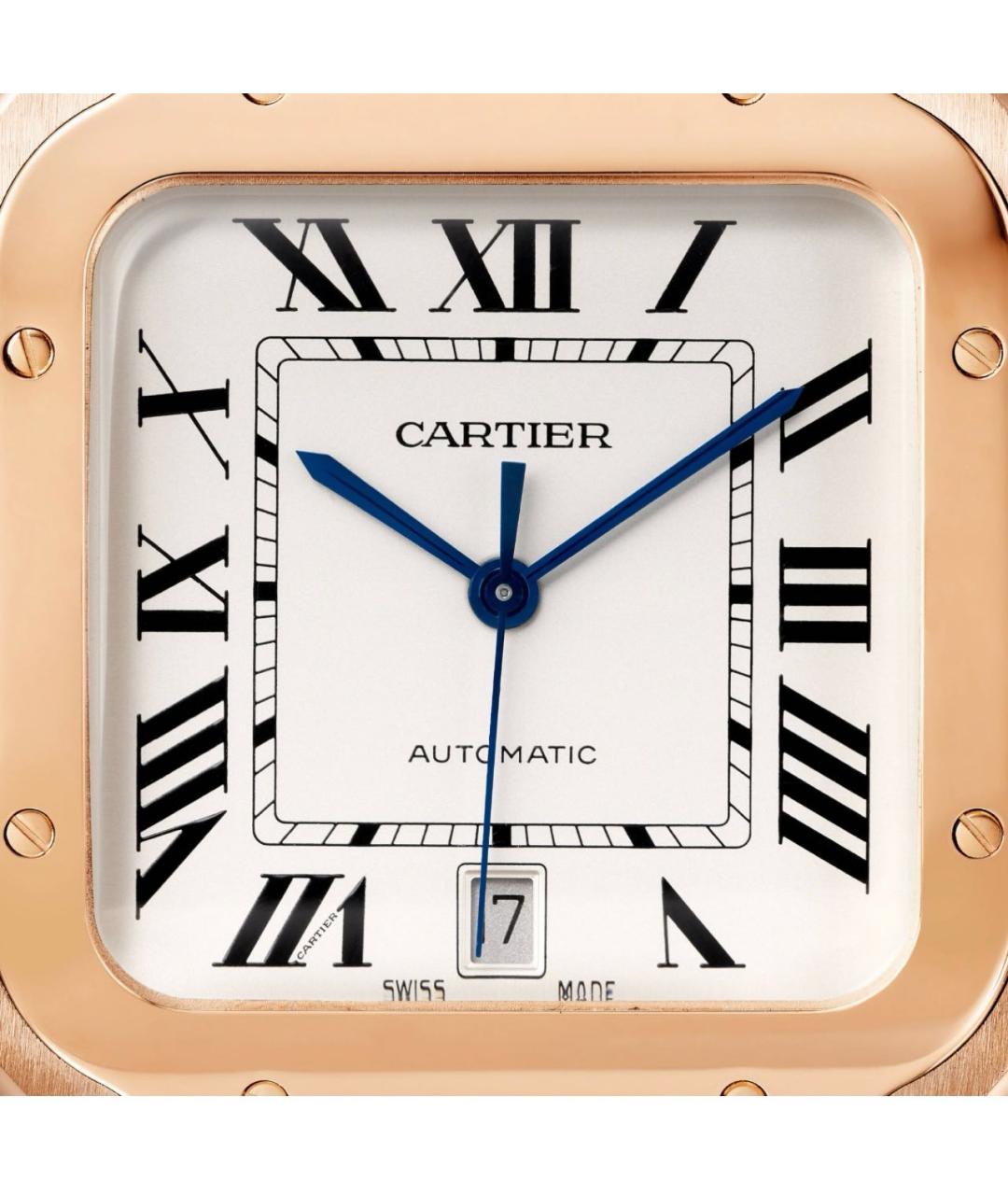 CARTIER Розовые часы из розового золота, фото 5