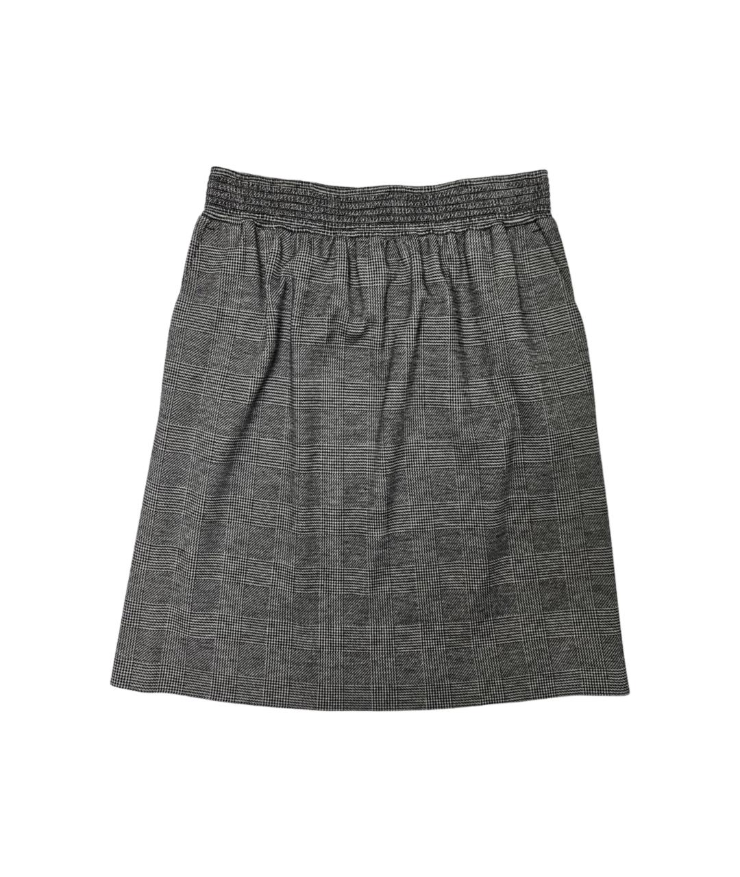 MAX MARA Серый шерстяной костюм с юбками, фото 7
