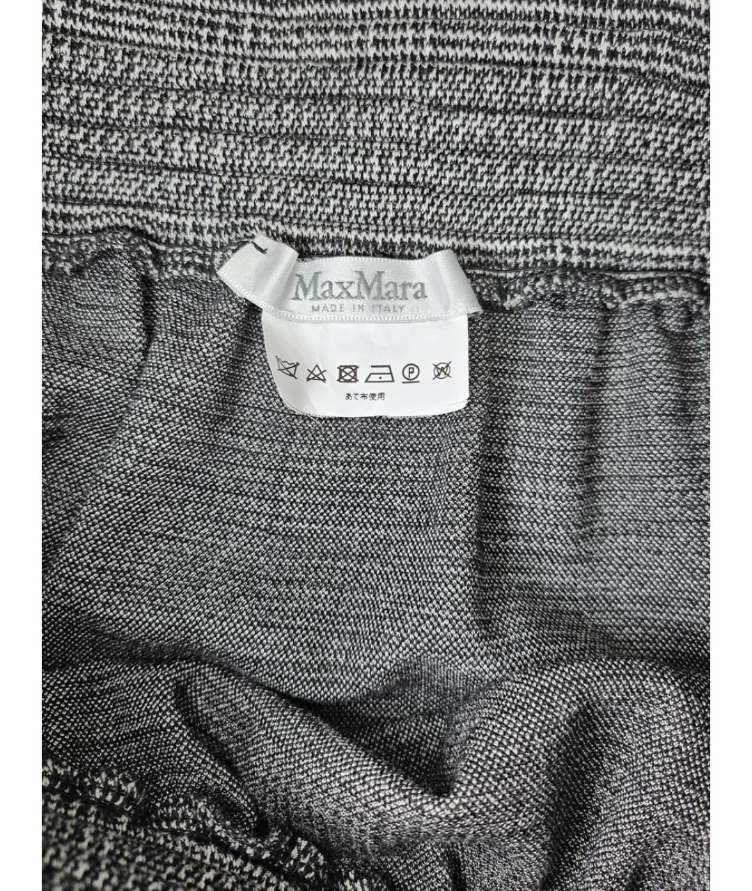MAX MARA Серый шерстяной костюм с юбками, фото 9