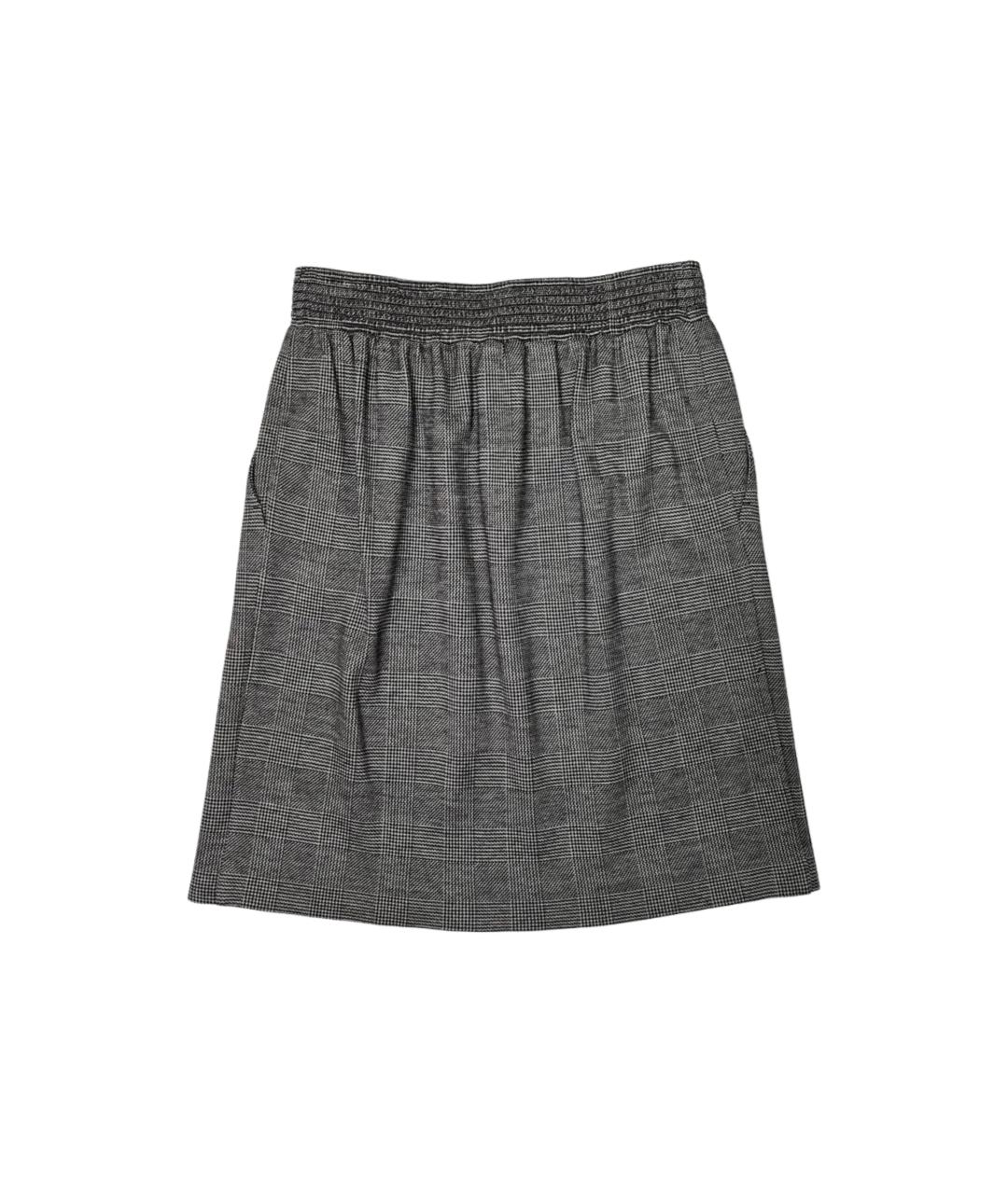 MAX MARA Серый шерстяной костюм с юбками, фото 8