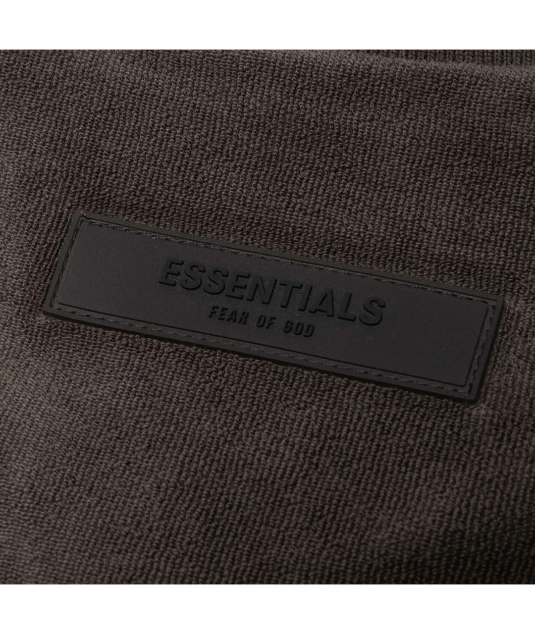FEAR OF GOD ESSENTIALS Антрацитовая хлопковая рубашка, фото 4