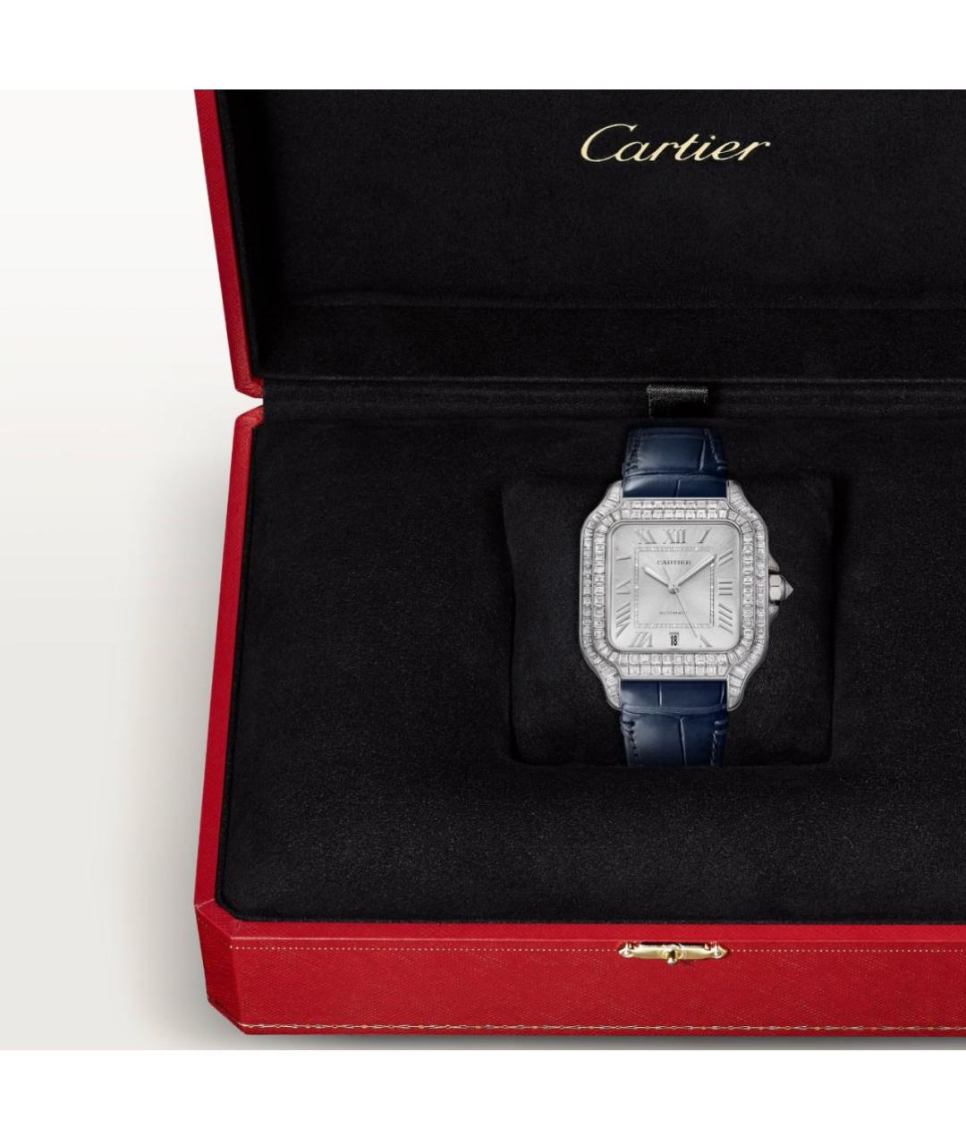 CARTIER Часы из белого золота, фото 4