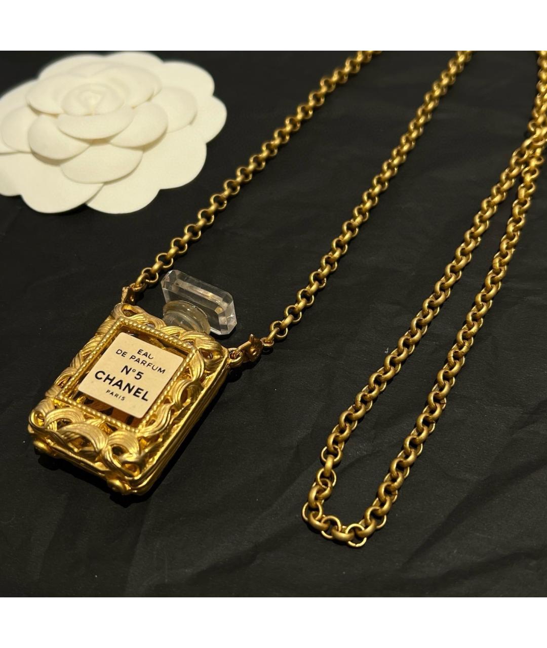 CHANEL Золотое колье, фото 3