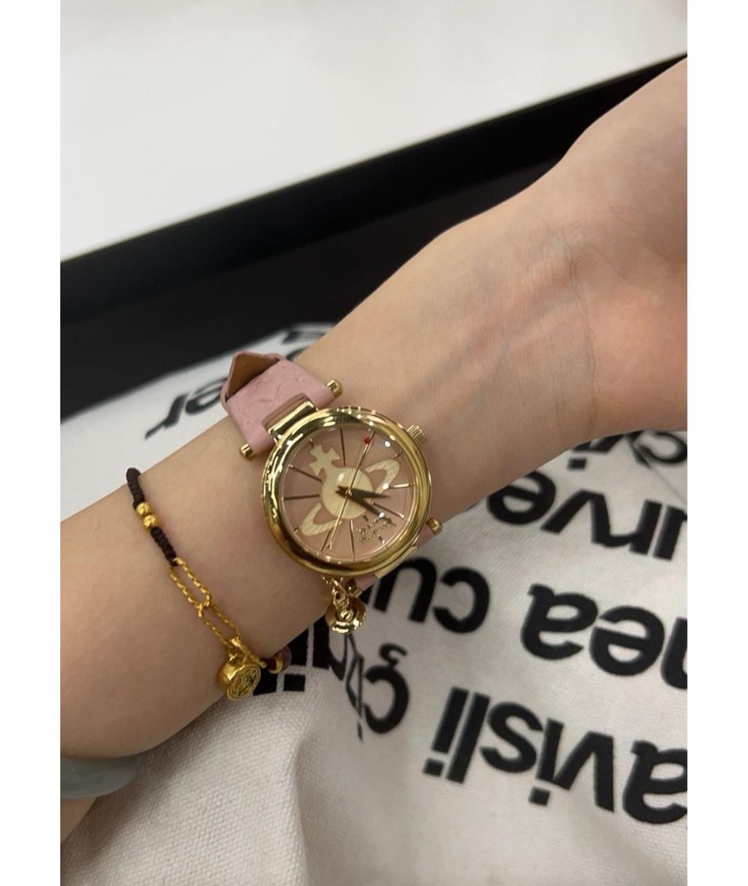 VIVIENNE WESTWOOD Розовые часы, фото 6