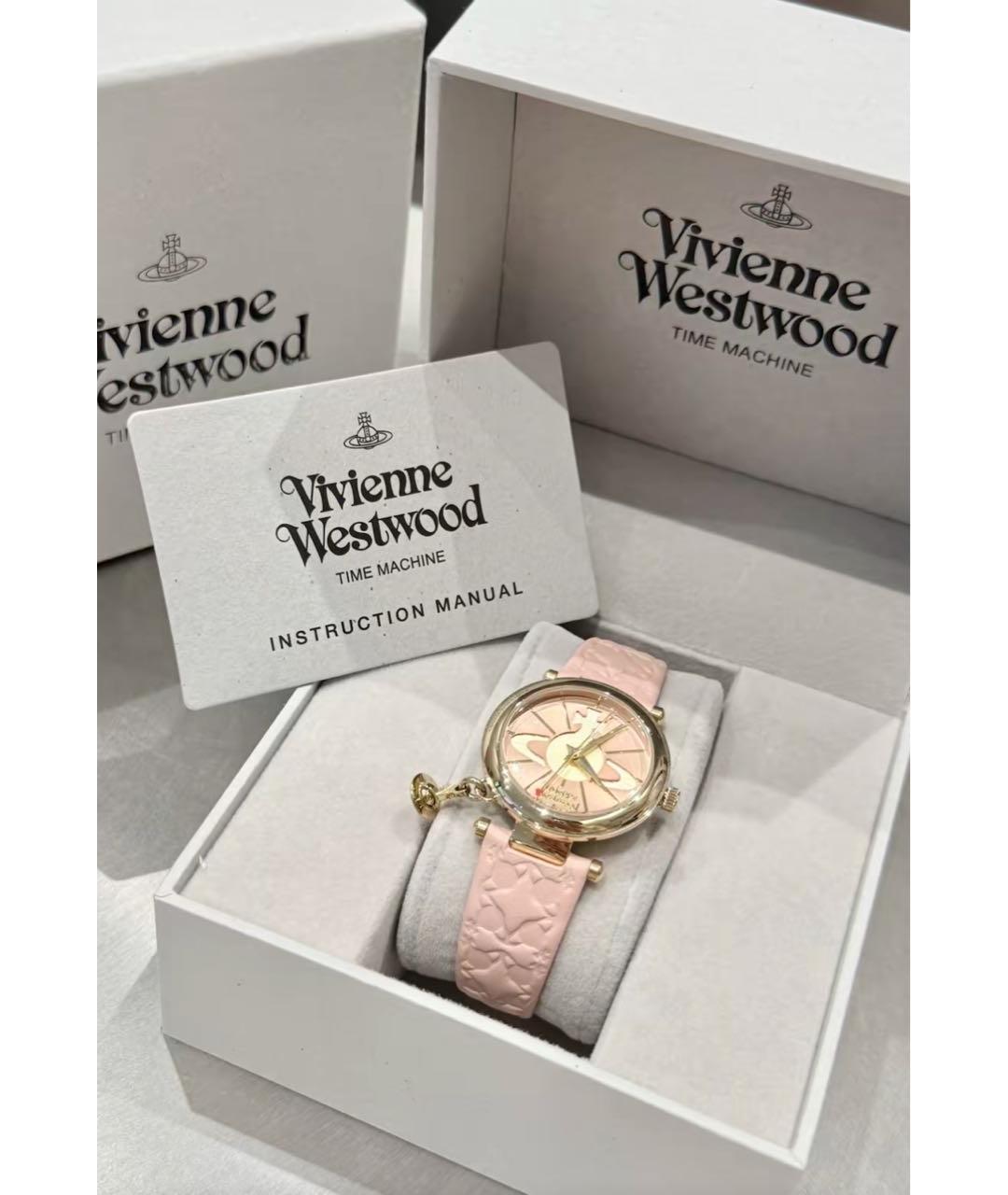 VIVIENNE WESTWOOD Розовые часы, фото 4