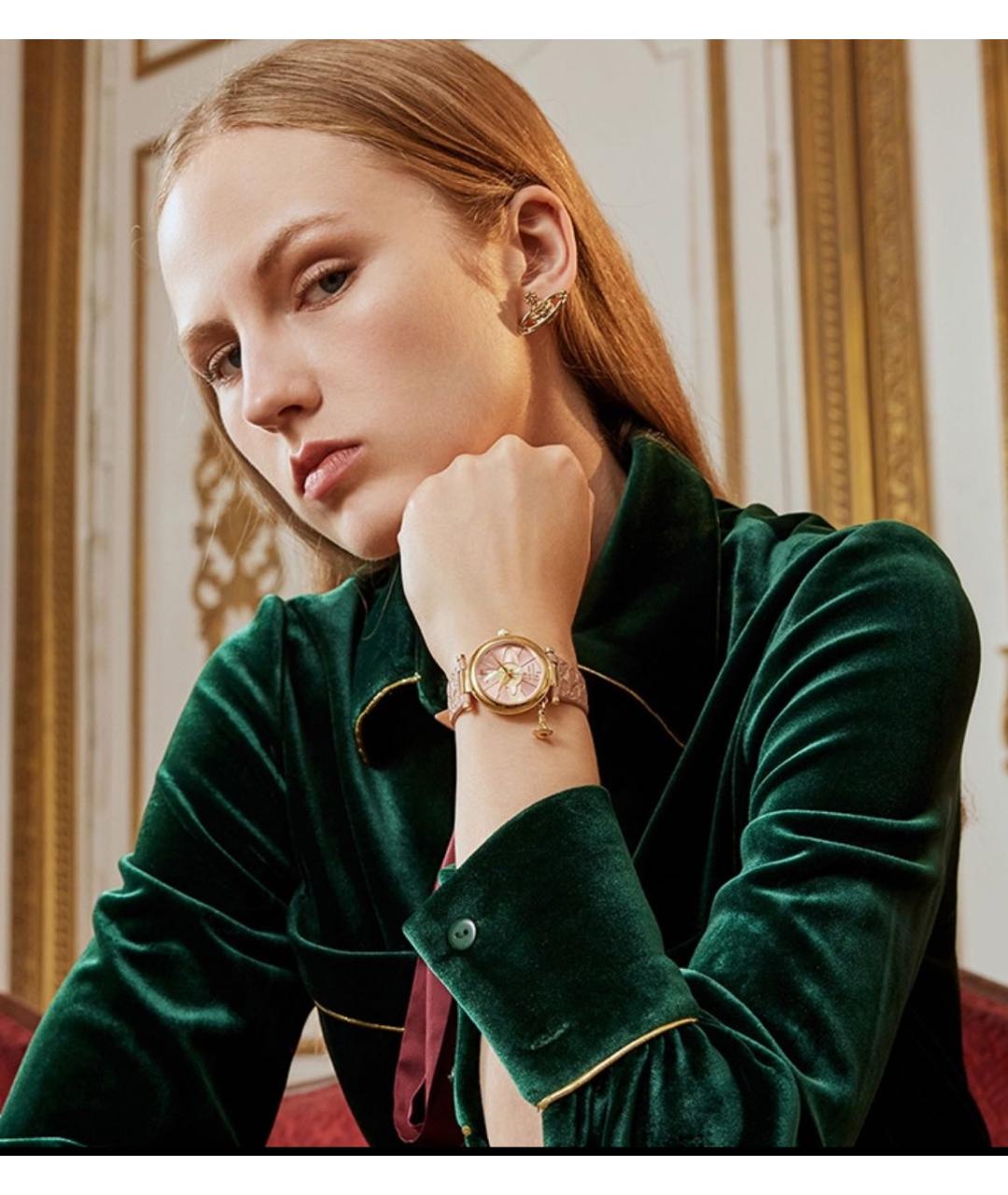 VIVIENNE WESTWOOD Розовые часы, фото 2