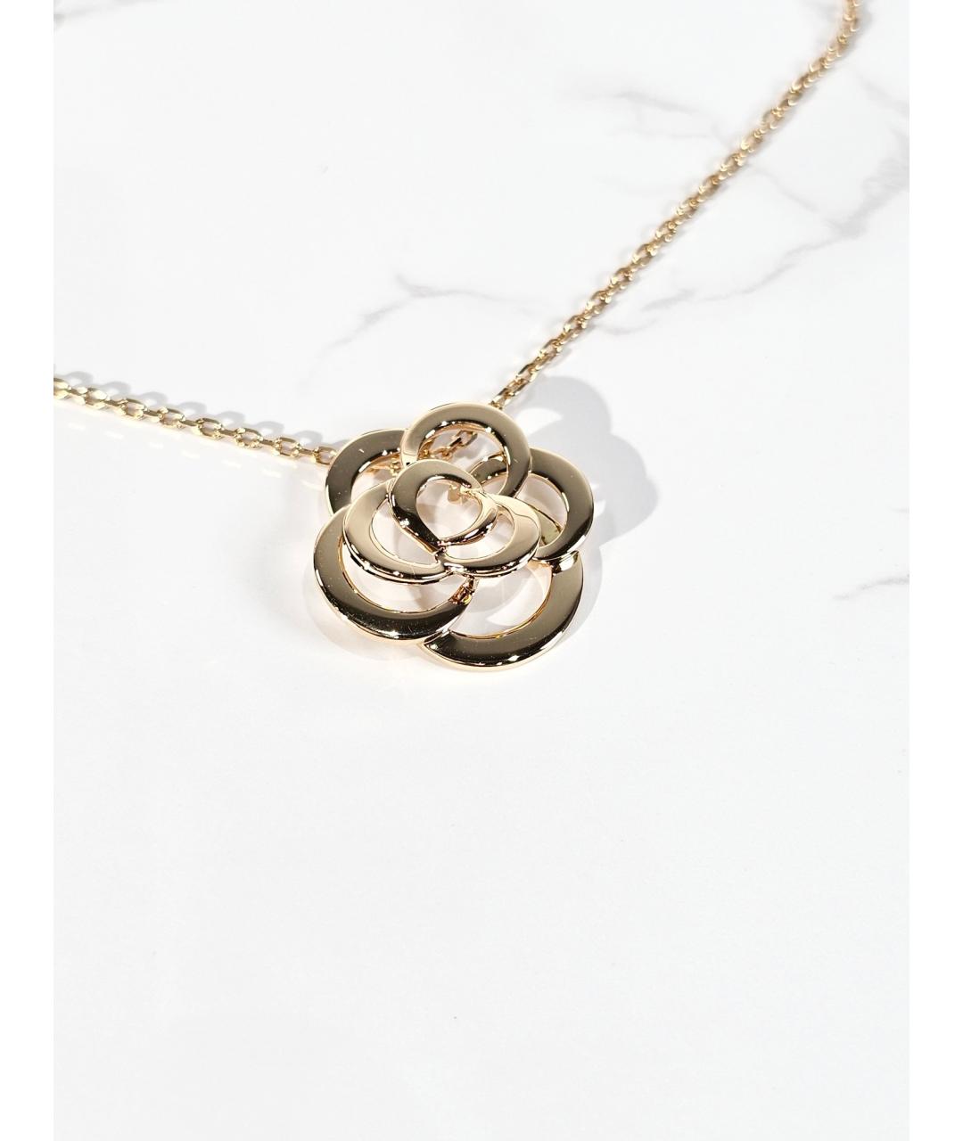 CHANEL Золотое колье из желтого золота, фото 2