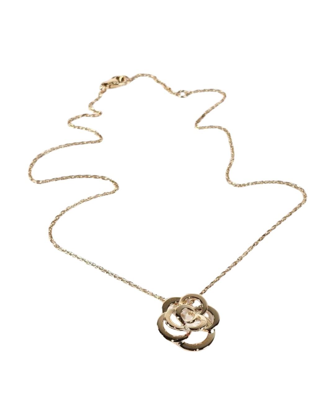 CHANEL Золотое колье из желтого золота, фото 1