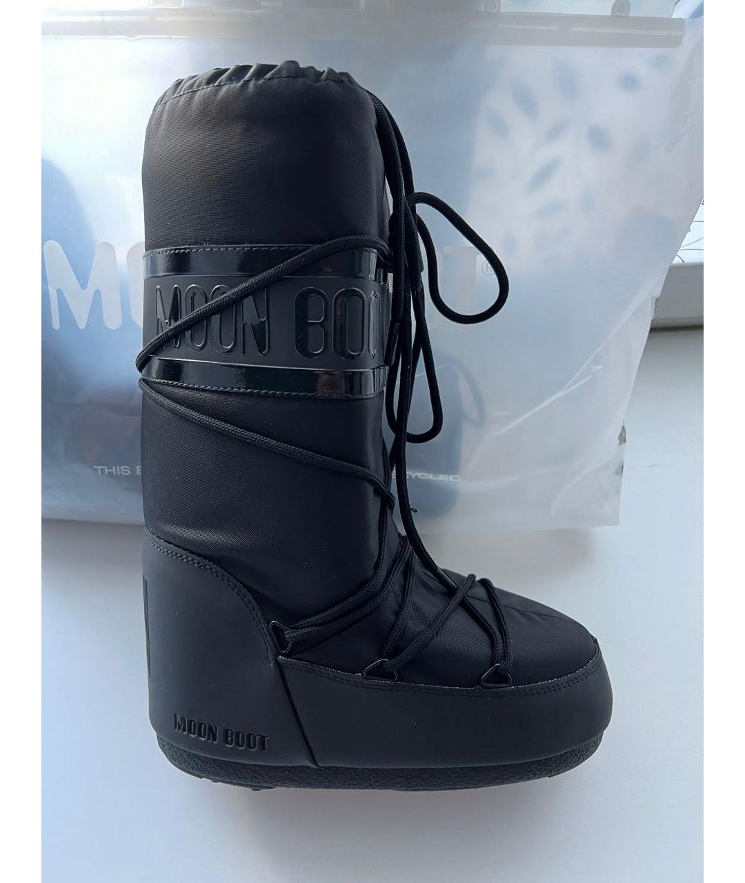 MOON BOOT Черные ботинки, фото 5