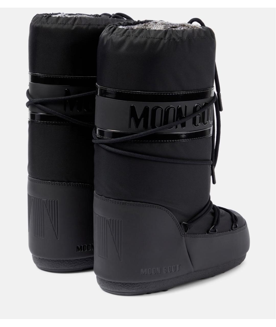 MOON BOOT Черные ботинки, фото 3
