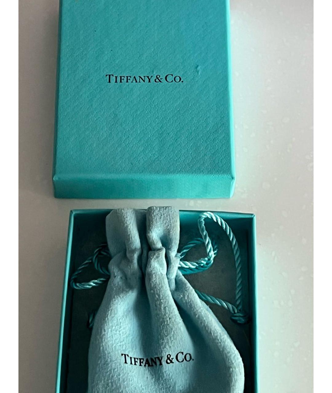 TIFFANY&CO Бирюзовые серебряные серьги, фото 3