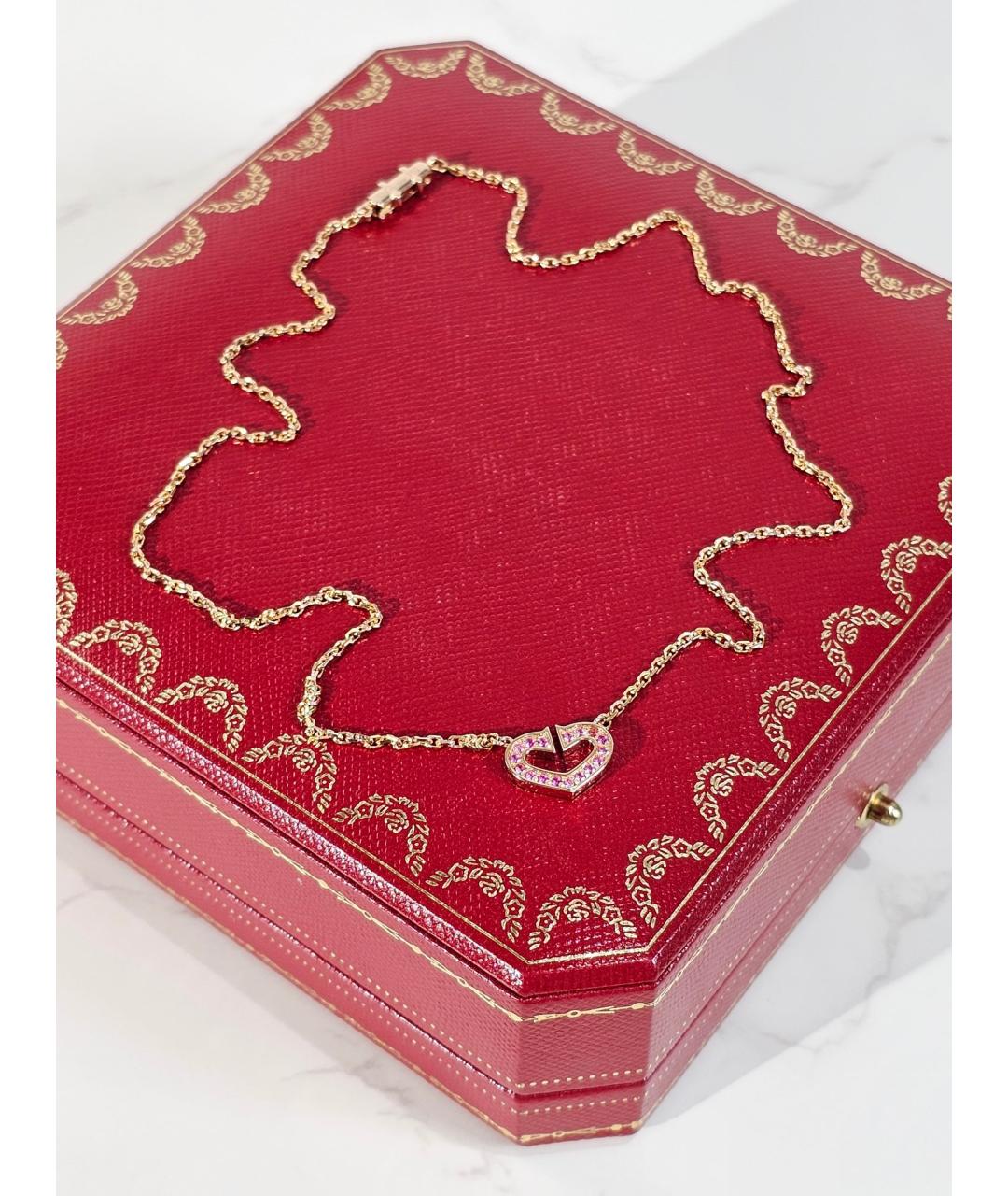 CARTIER Золотое колье из розового золота, фото 2