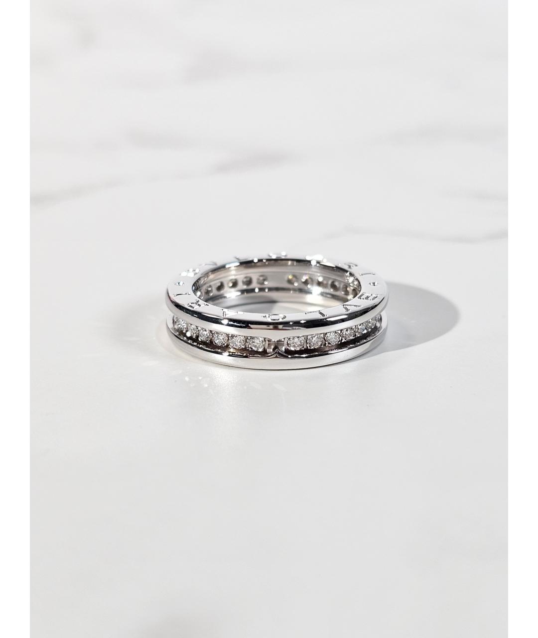 BVLGARI Серебряное кольцо из белого золота, фото 5