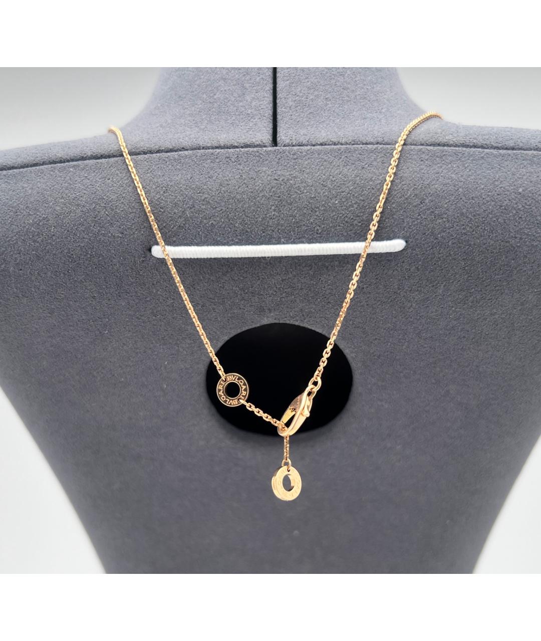 BVLGARI Золотое колье из розового золота, фото 3