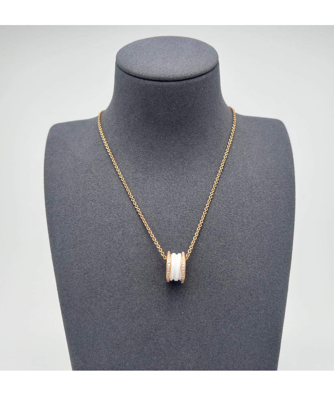 BVLGARI Золотая подвеска из розового золота, фото 4