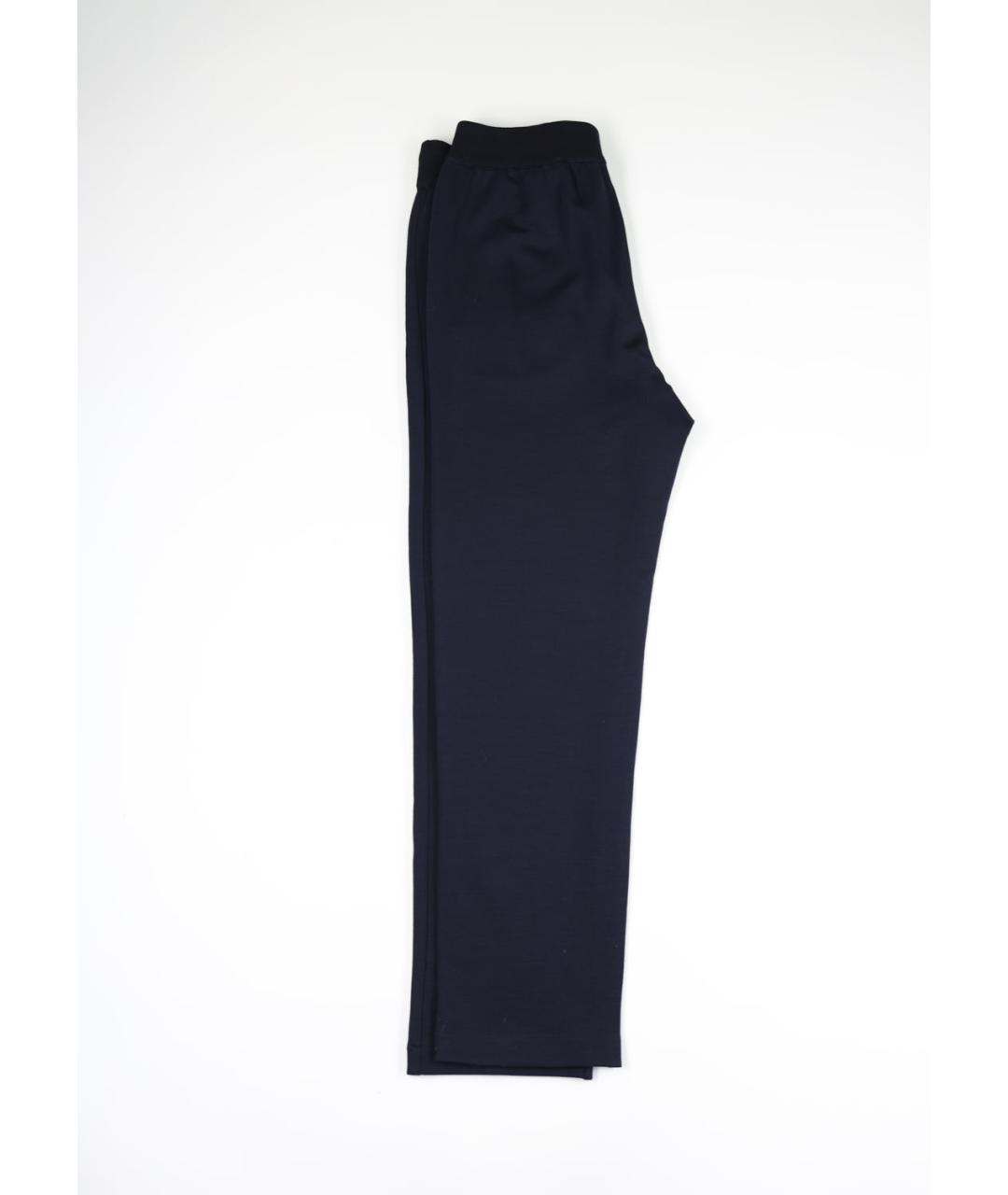 BRIONI Синие шерстяные классические брюки, фото 2