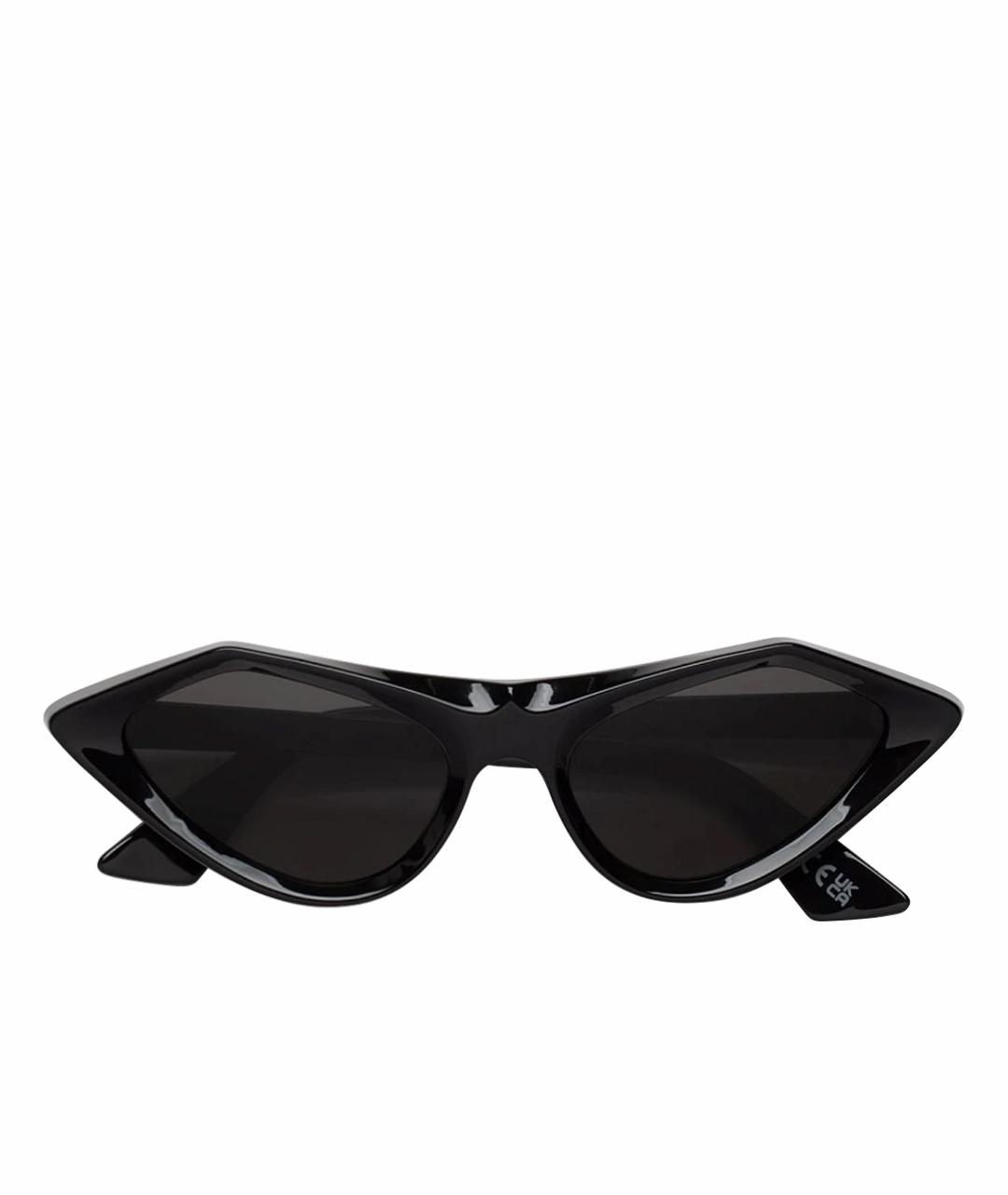MARNI Черные пластиковые солнцезащитные очки, фото 1