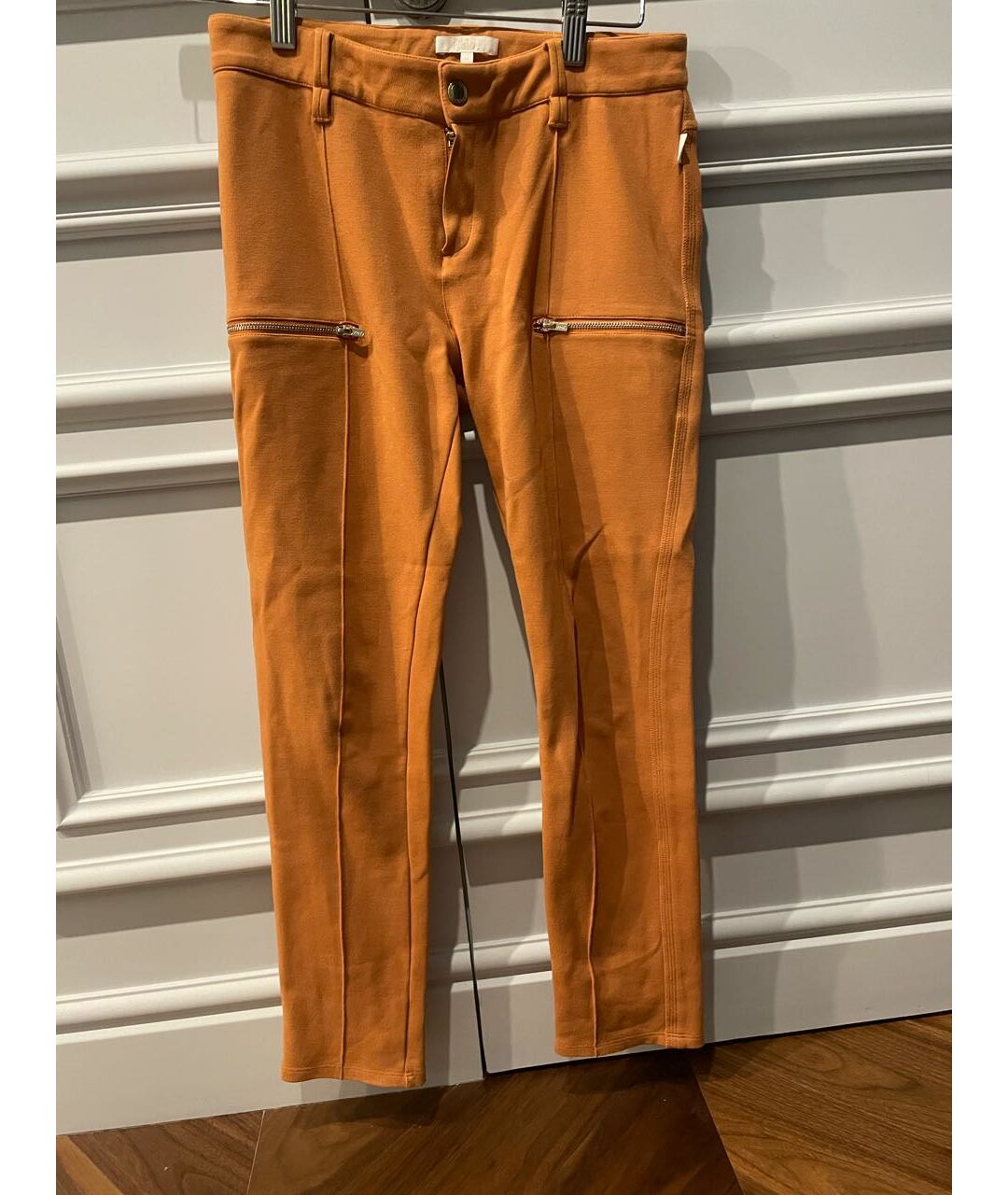 CHLOE KIDS Горчичные хлопковые брюки и шорты, фото 4