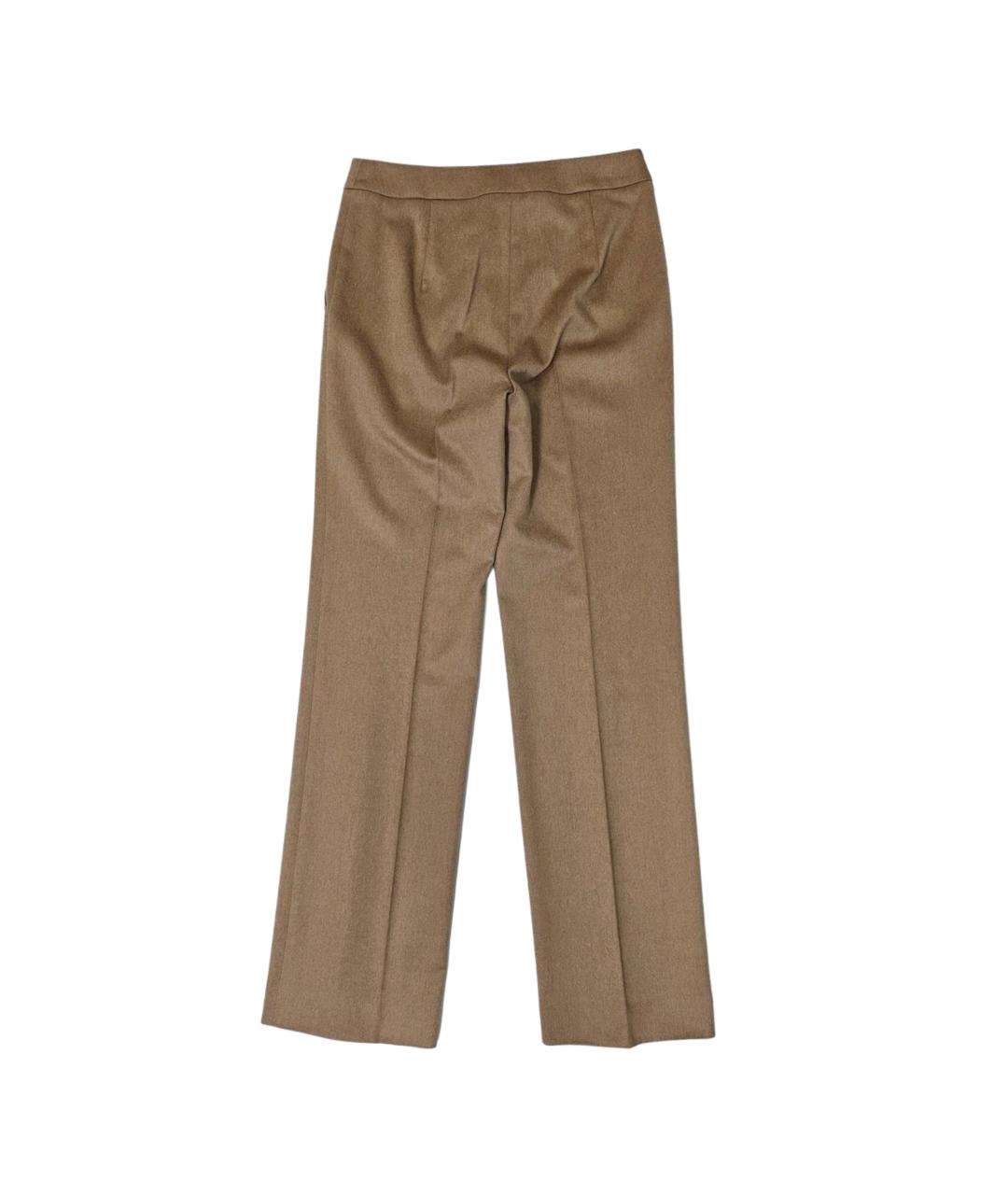 MAX MARA Бежевый шерстяной костюм с брюками, фото 7