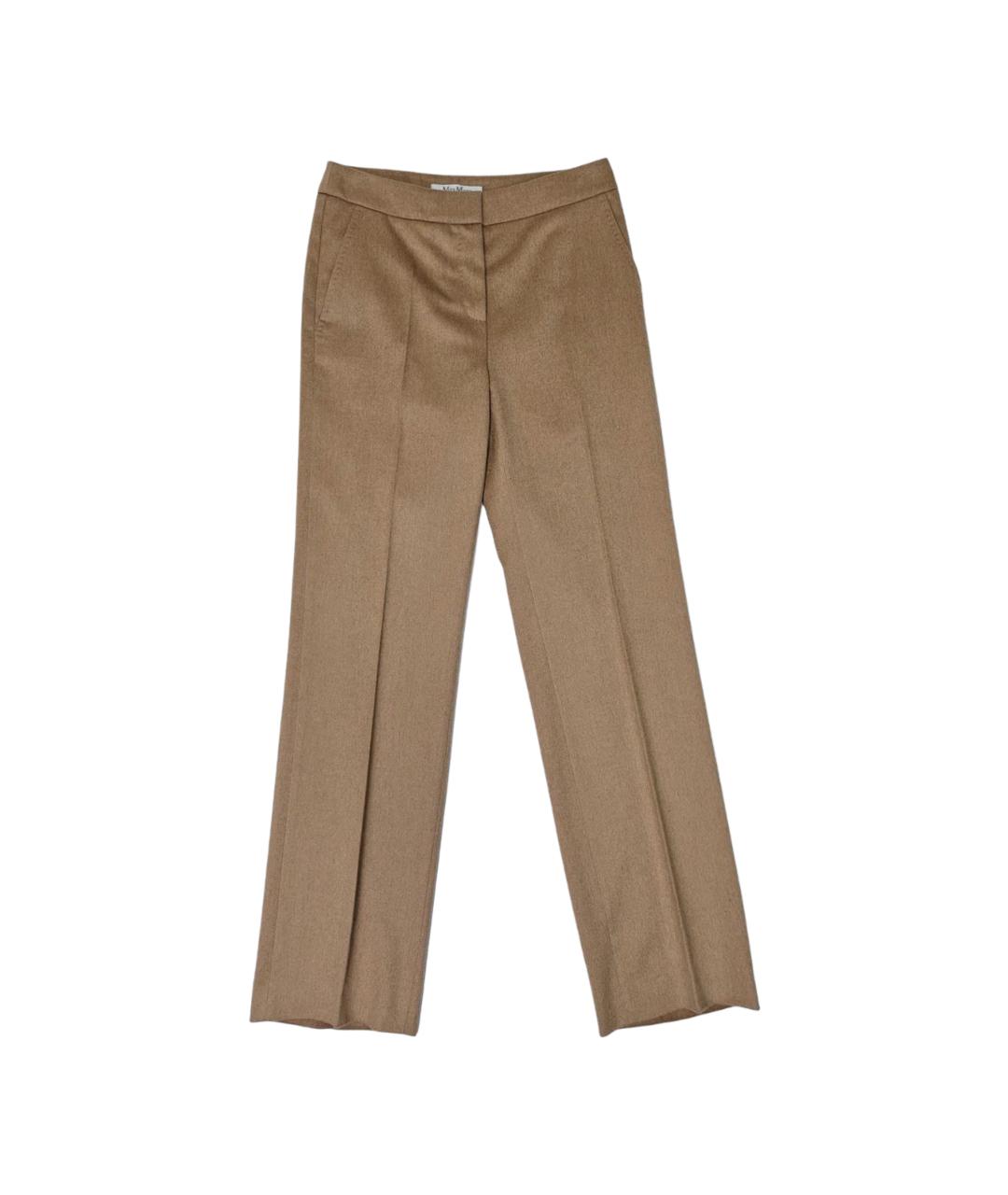 MAX MARA Бежевый шерстяной костюм с брюками, фото 6