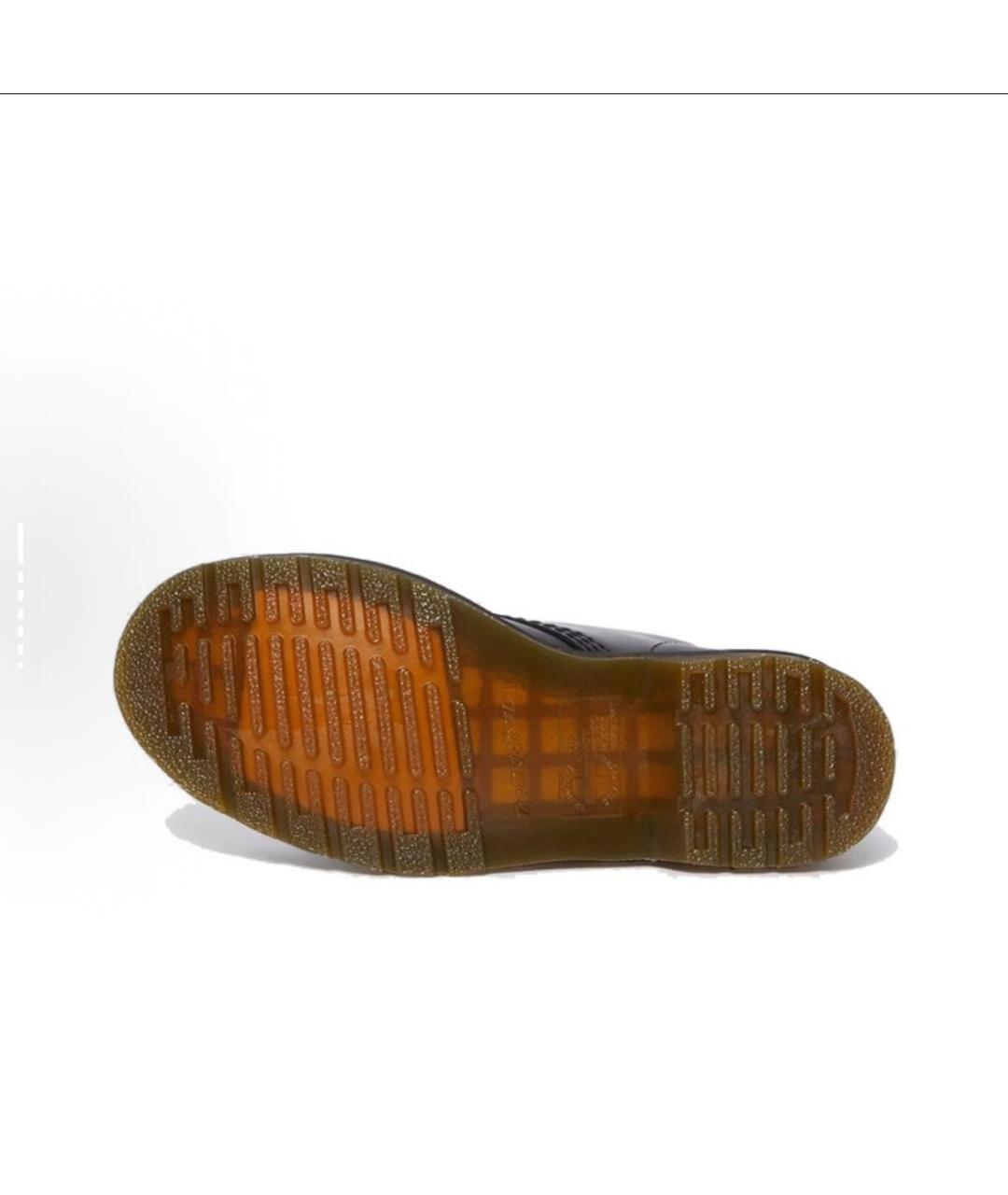 DR. MARTENS Черные кожаные ботинки, фото 5