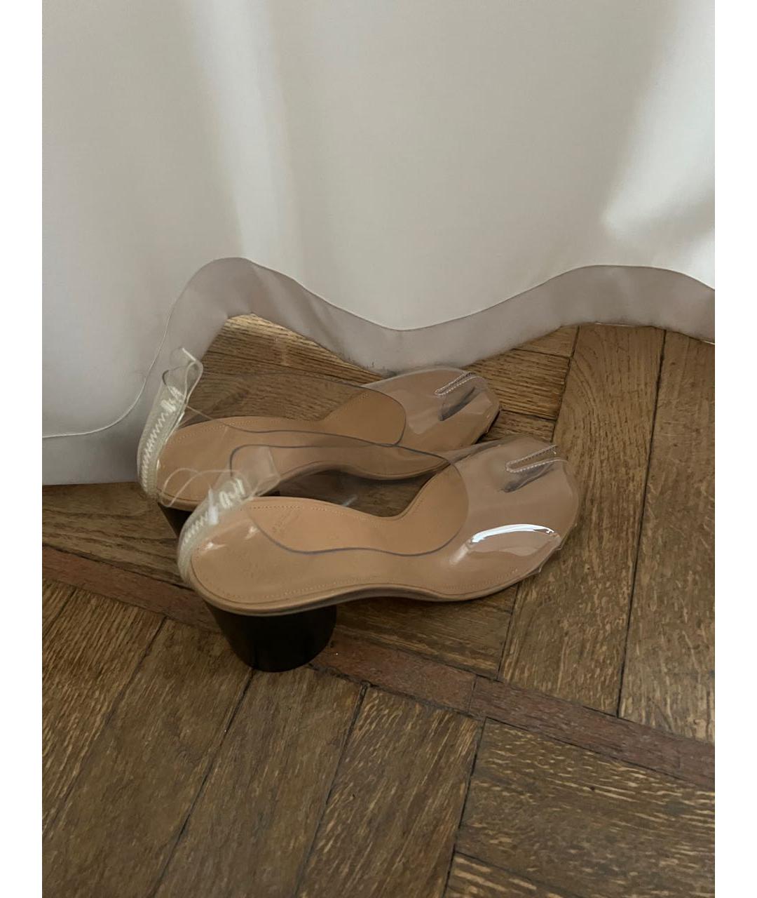 MAISON MARGIELA Бежевые туфли, фото 3