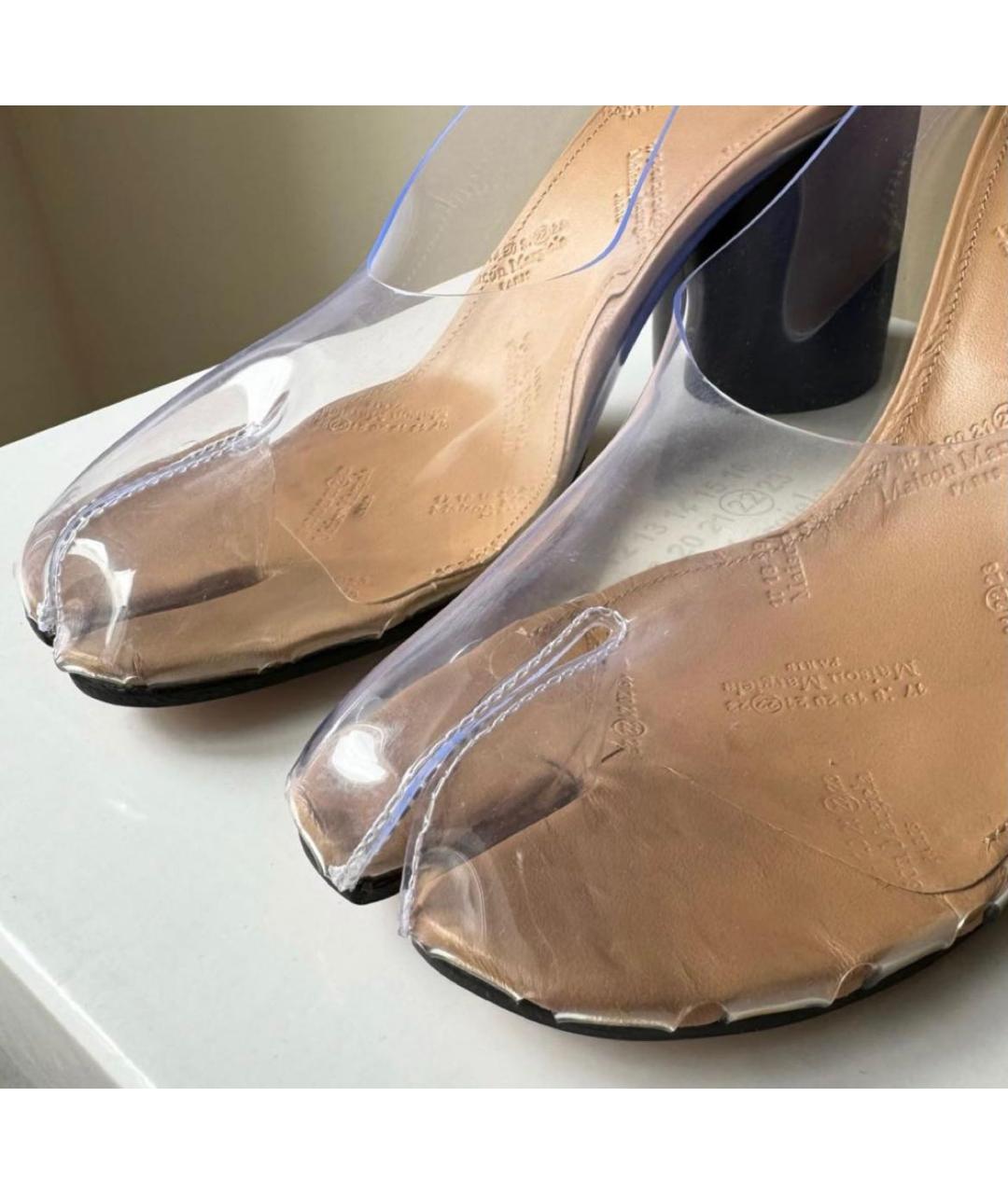 MAISON MARGIELA Бежевые туфли, фото 4