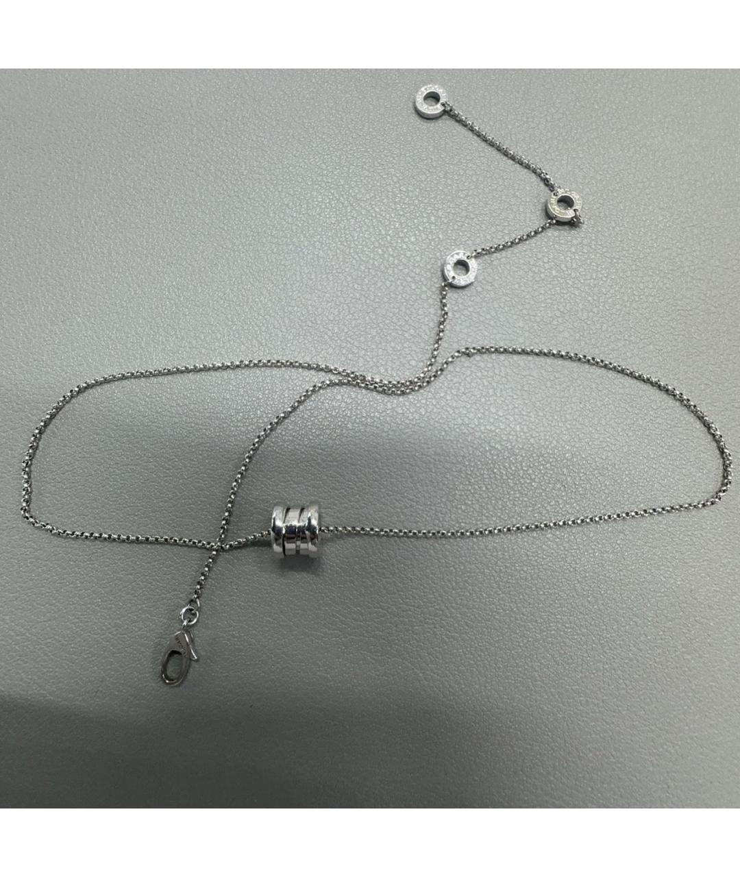 BVLGARI Серебряная подвеска из белого золота, фото 5