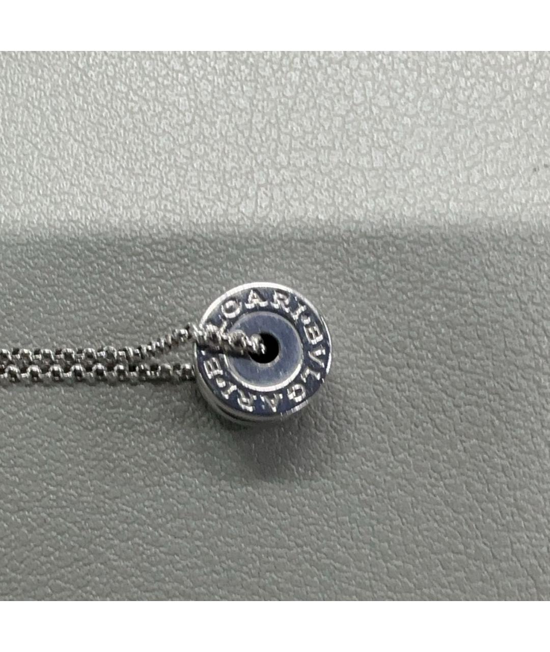 BVLGARI Серебряная подвеска из белого золота, фото 4