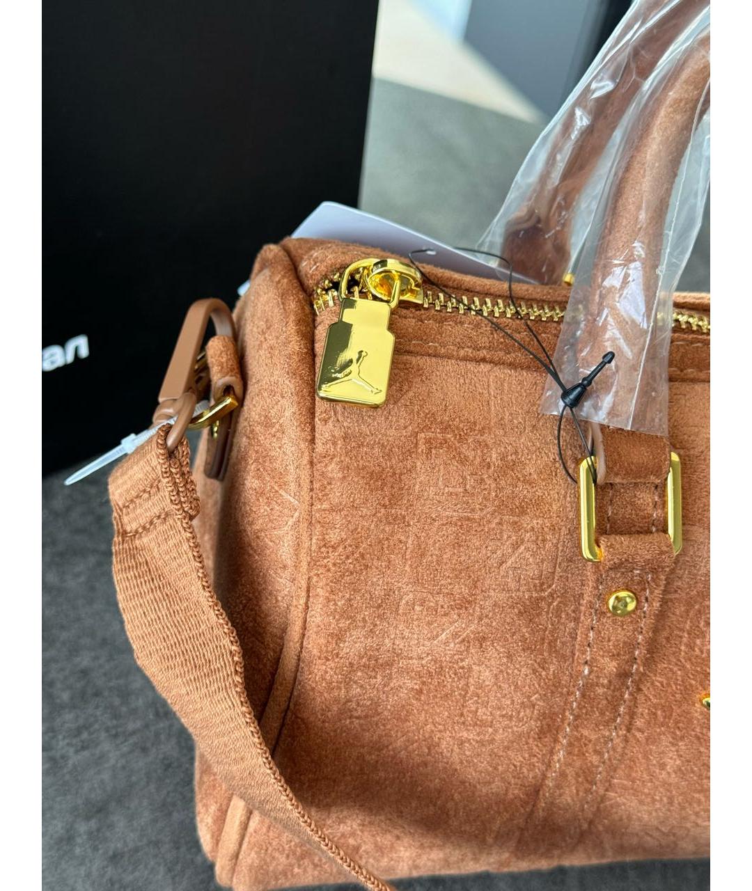 JORDAN Коричневая сумка на плечо, фото 4