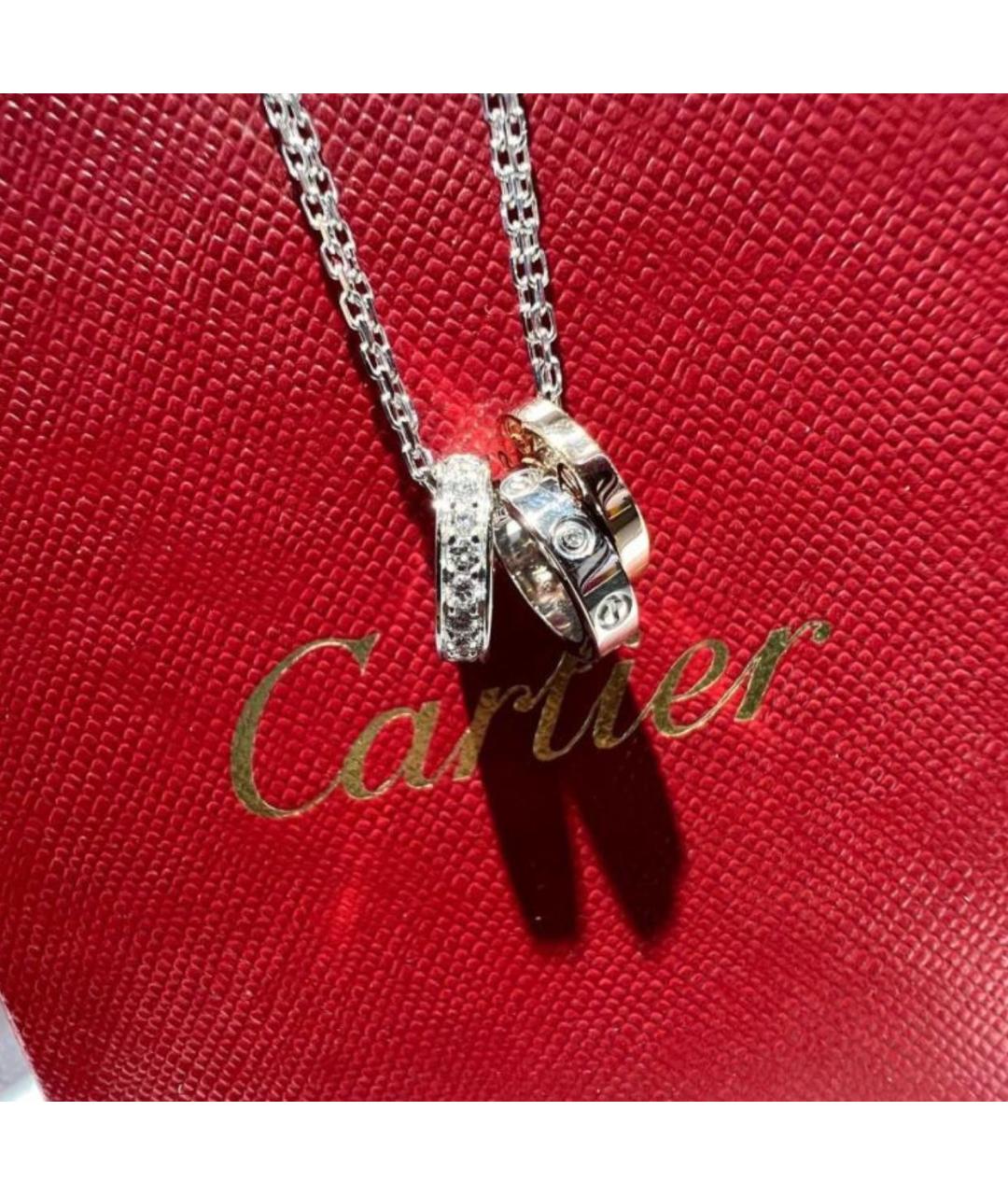 CARTIER Серебряная подвеска из белого золота, фото 8