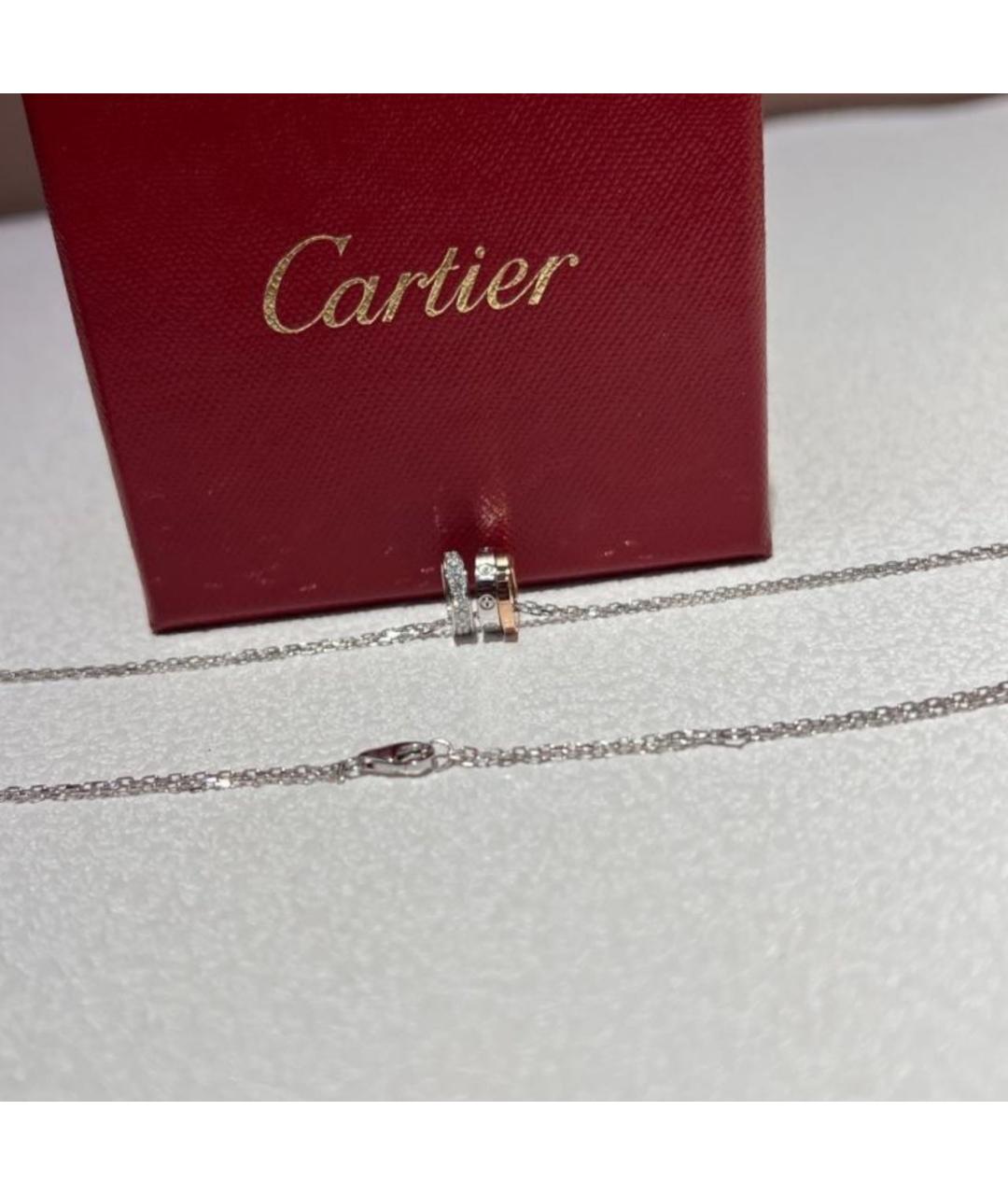 CARTIER Серебряная подвеска из белого золота, фото 5