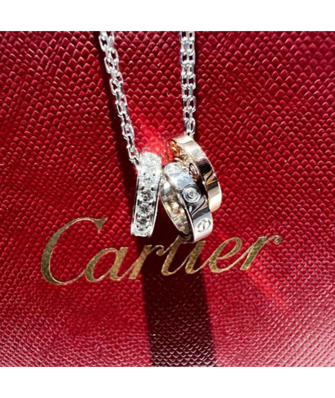 CARTIER Серебряная подвеска из белого золота, фото 2