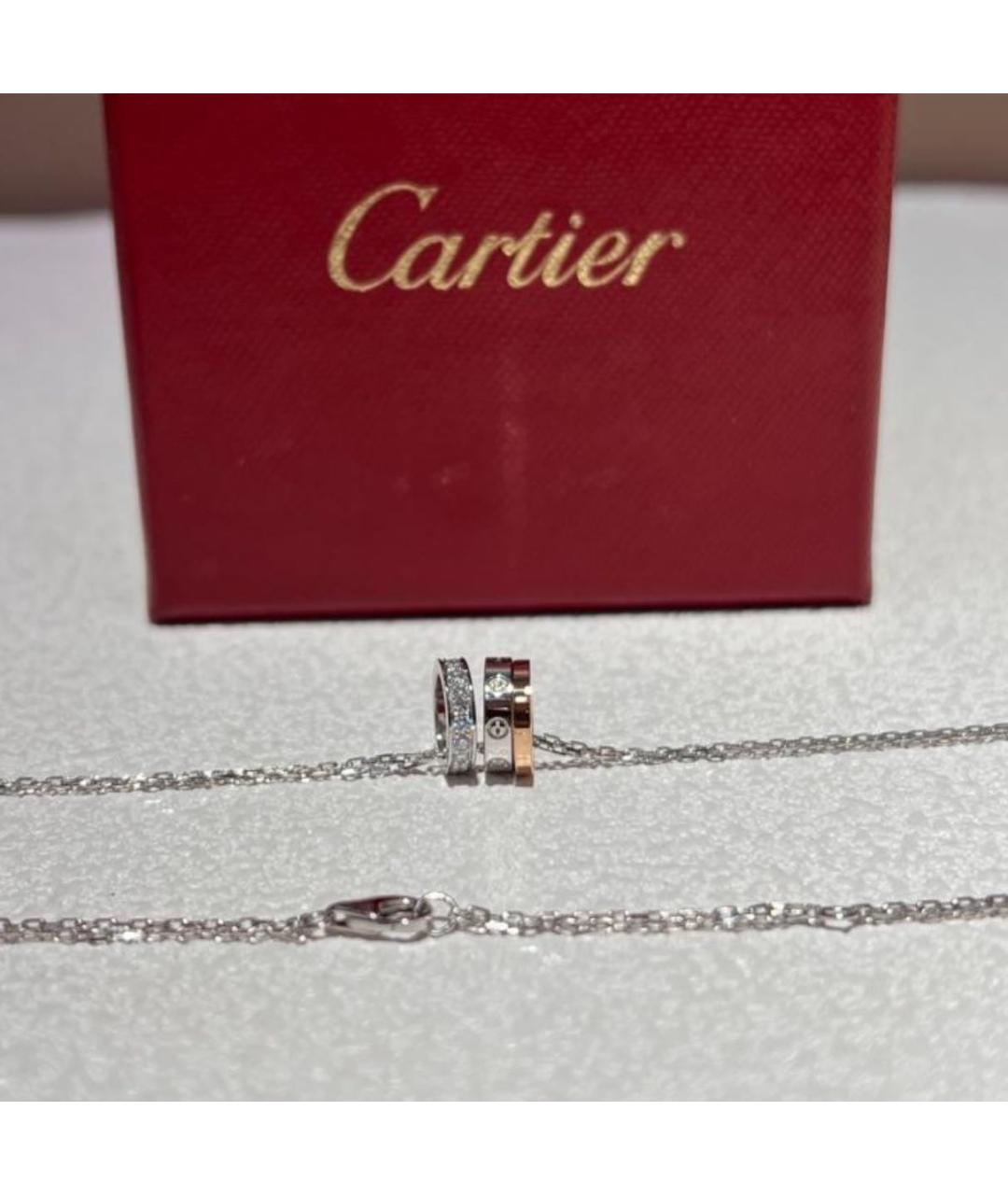 CARTIER Серебряная подвеска из белого золота, фото 3