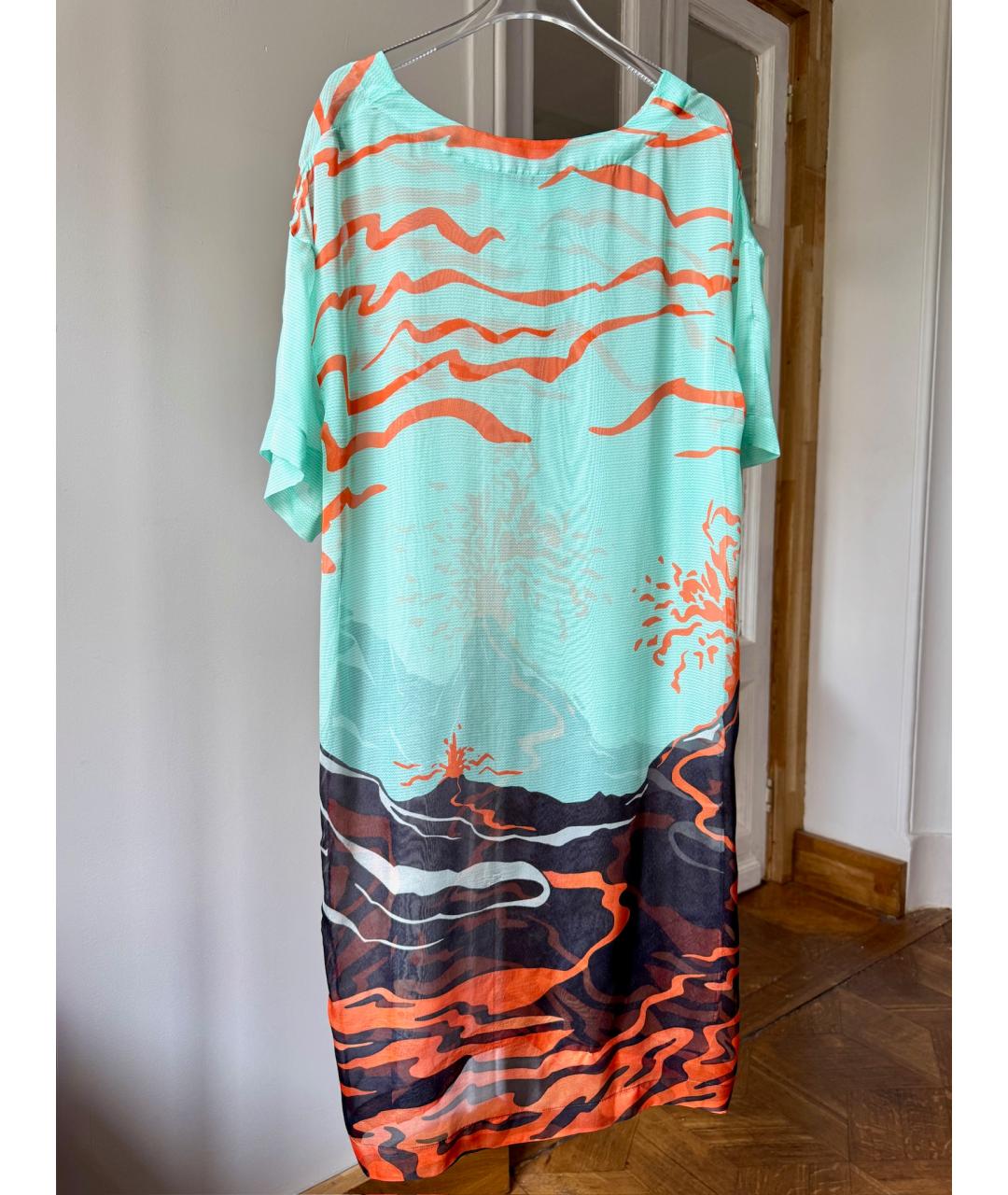 MISSONI Голубое повседневное платье, фото 2