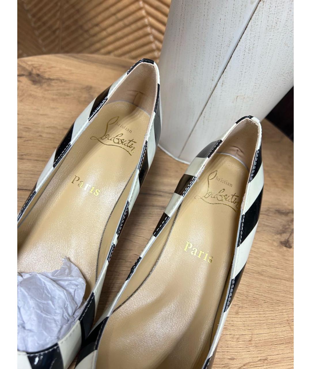 CHRISTIAN LOUBOUTIN Мульти кожаные туфли, фото 3