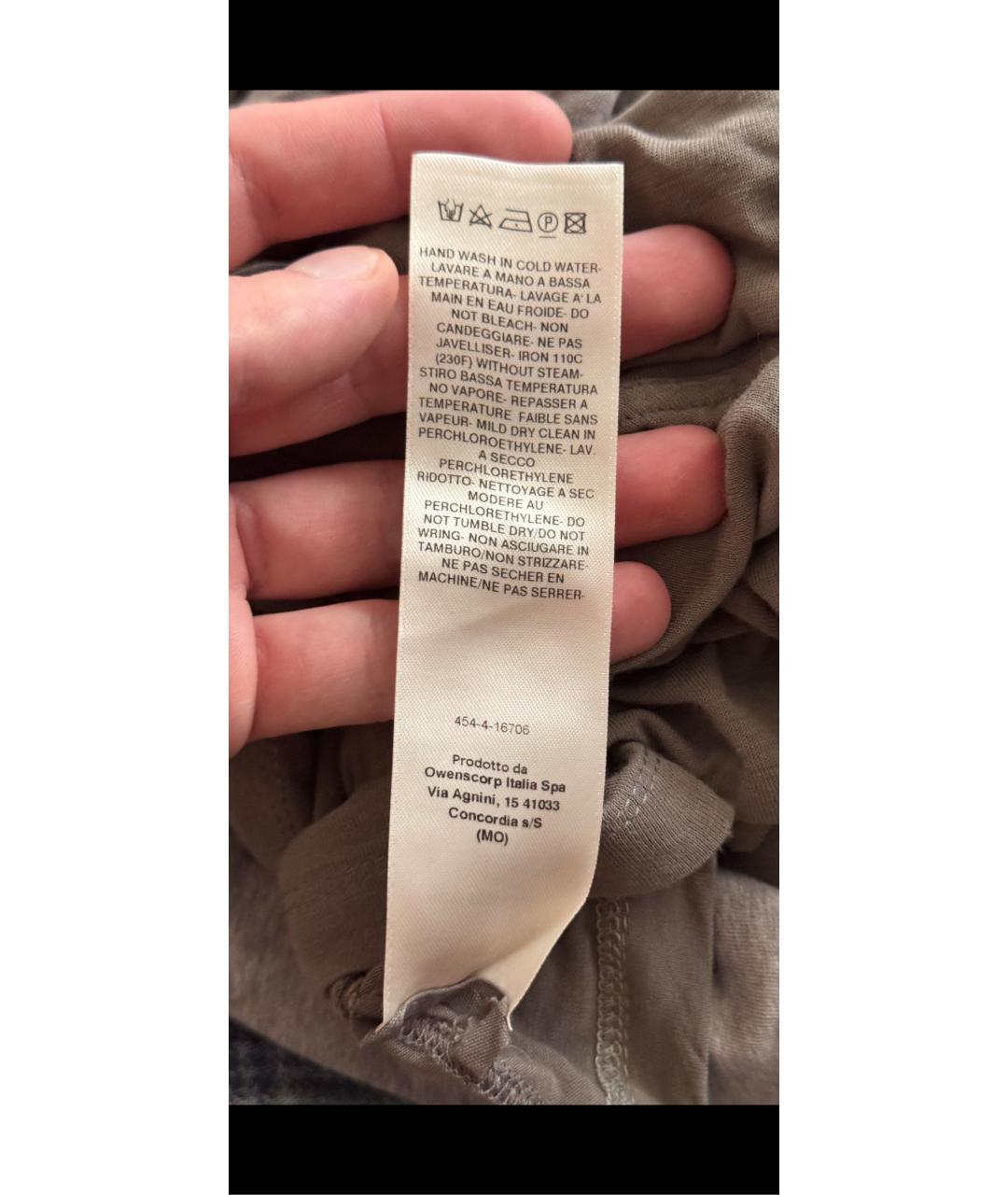 RICK OWENS Футболка, фото 5