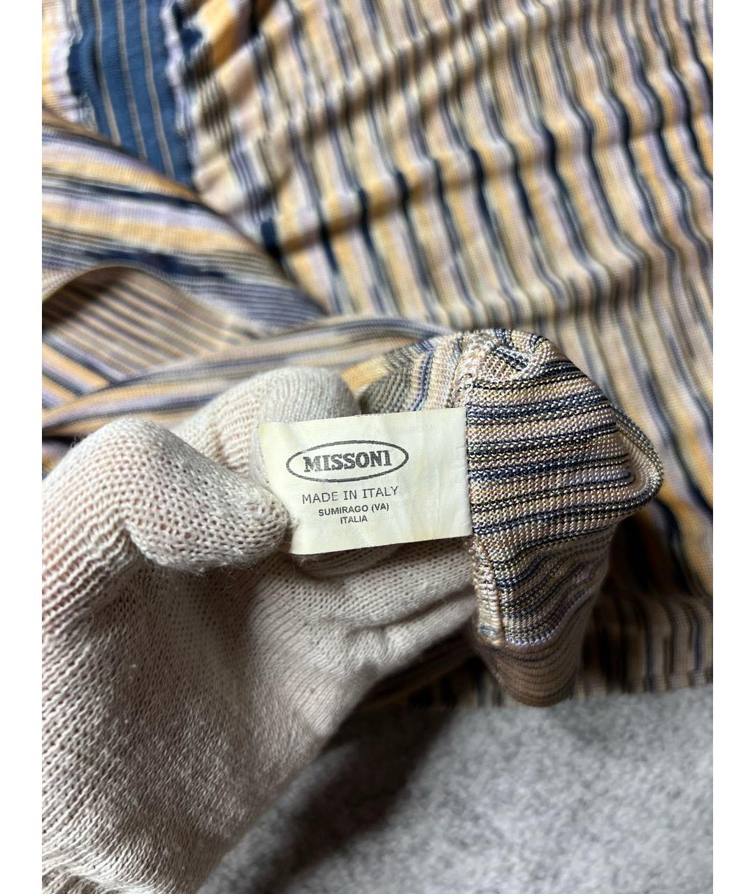 MISSONI Мульти вискозное платье, фото 6