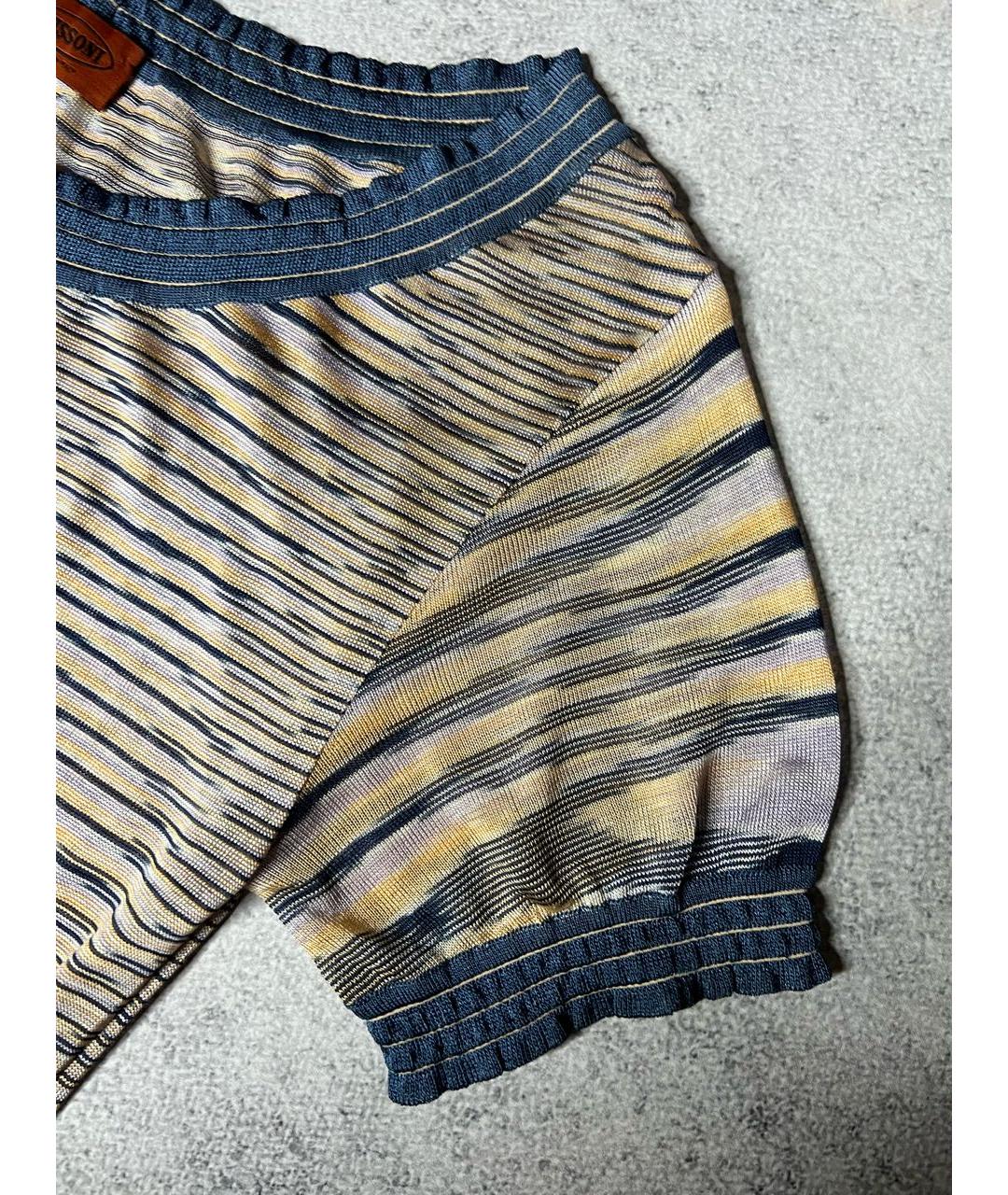 MISSONI Мульти вискозное платье, фото 4