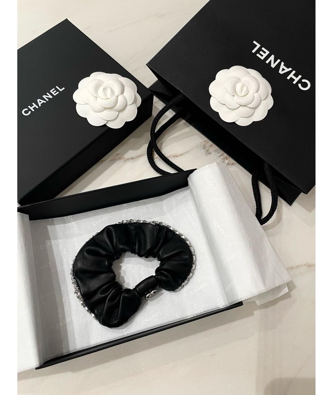 CHANEL Черная резинка, фото 6