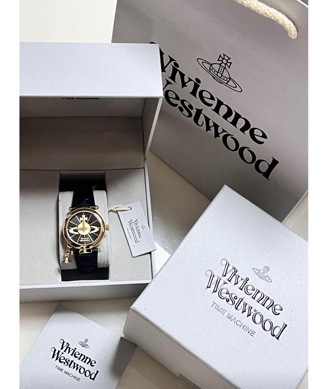 VIVIENNE WESTWOOD Золотые часы, фото 4