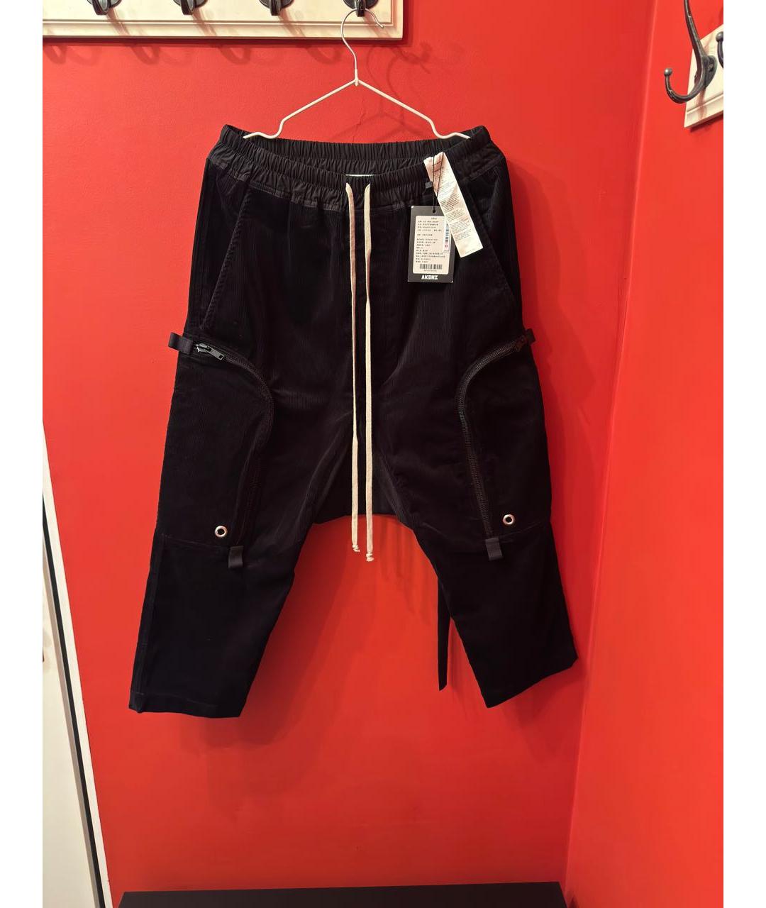 RICK OWENS DRKSHDW Черные шорты, фото 8