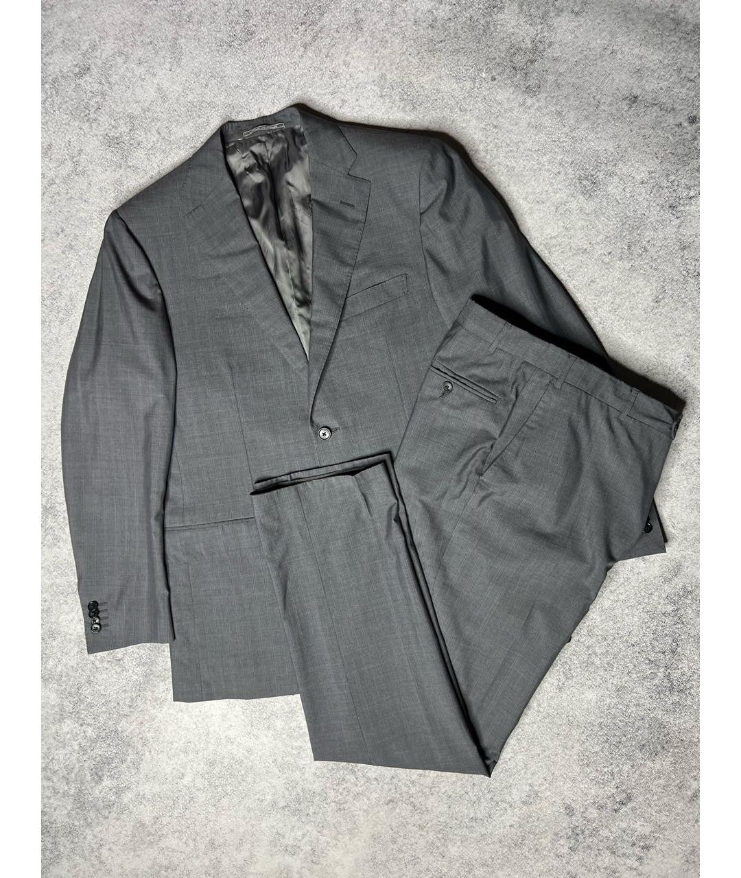 CORNELIANI Серый классический костюм, фото 9