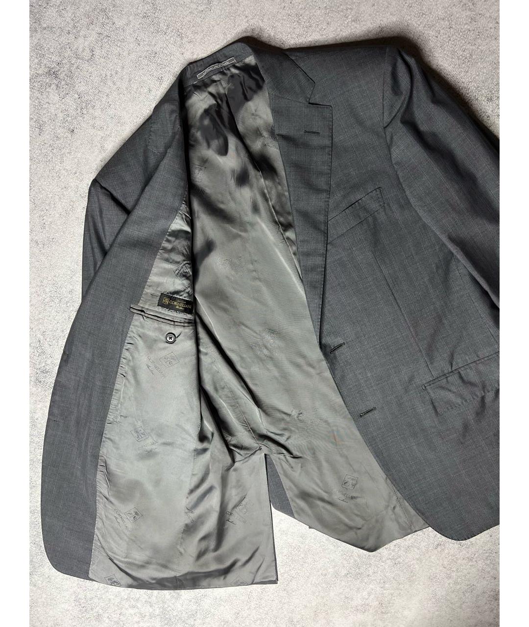 CORNELIANI Серый классический костюм, фото 4
