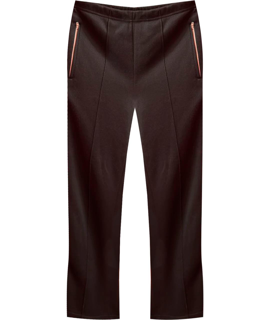 MAISON MARGIELA Черные хлопковые классические брюки, фото 1