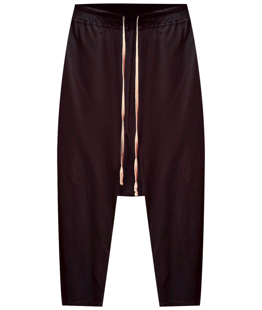 RICK OWENS DRKSHDW Черные хлопковые шорты, фото 1