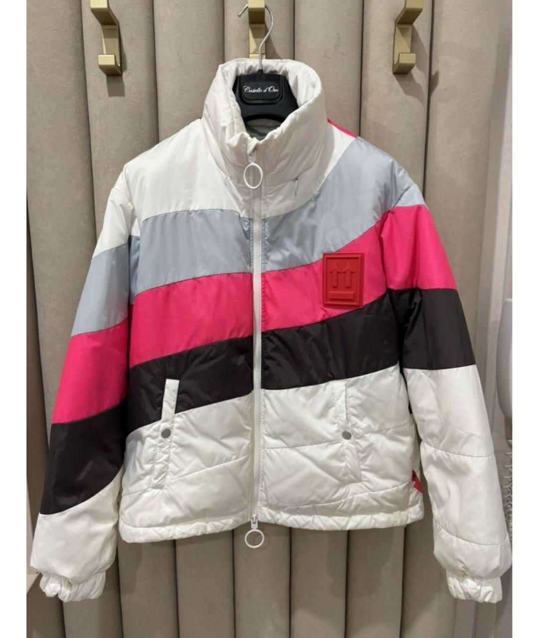 OFF-WHITE Белая полиэстеровая куртка, фото 2