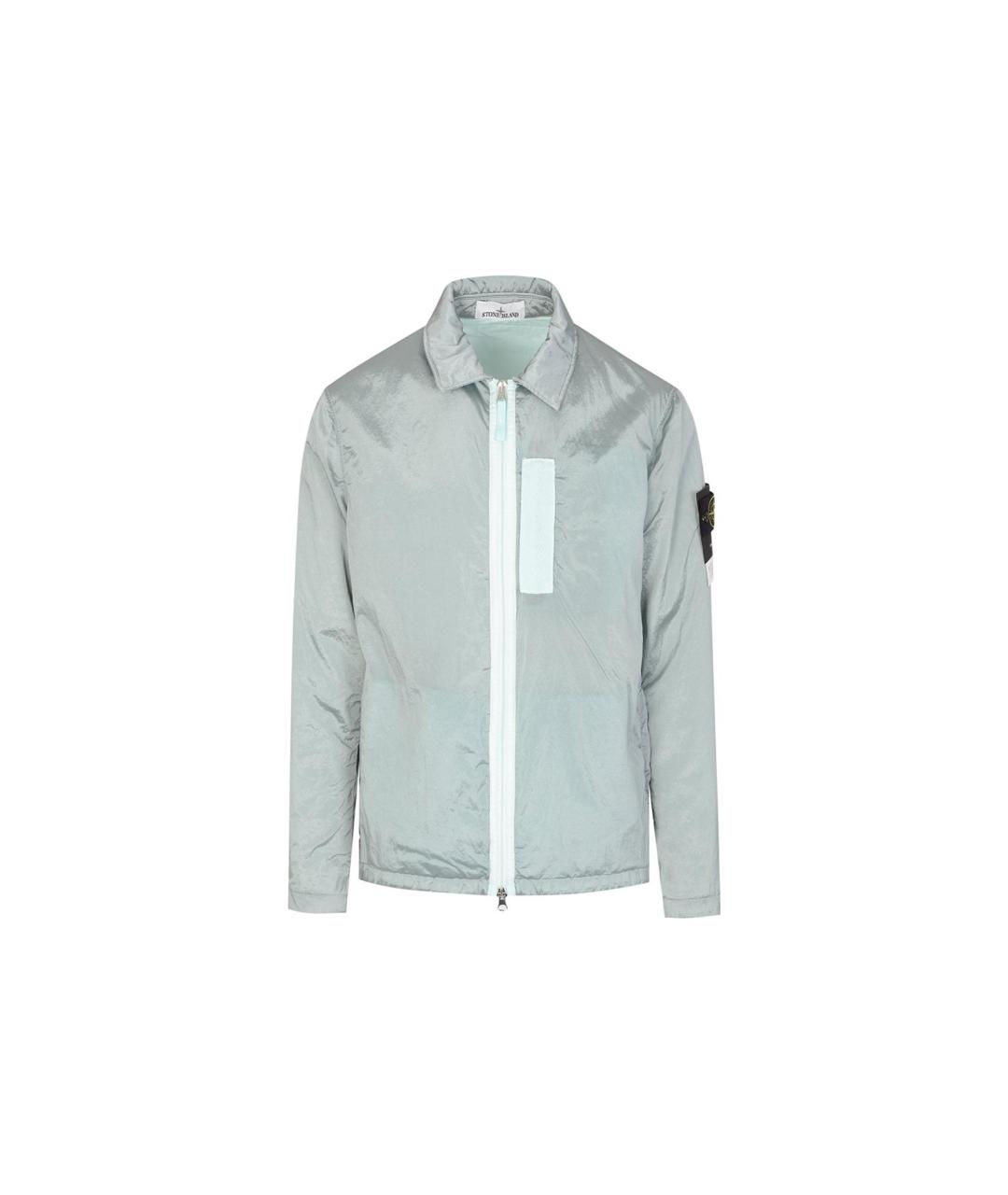 STONE ISLAND Голубая куртка, фото 1